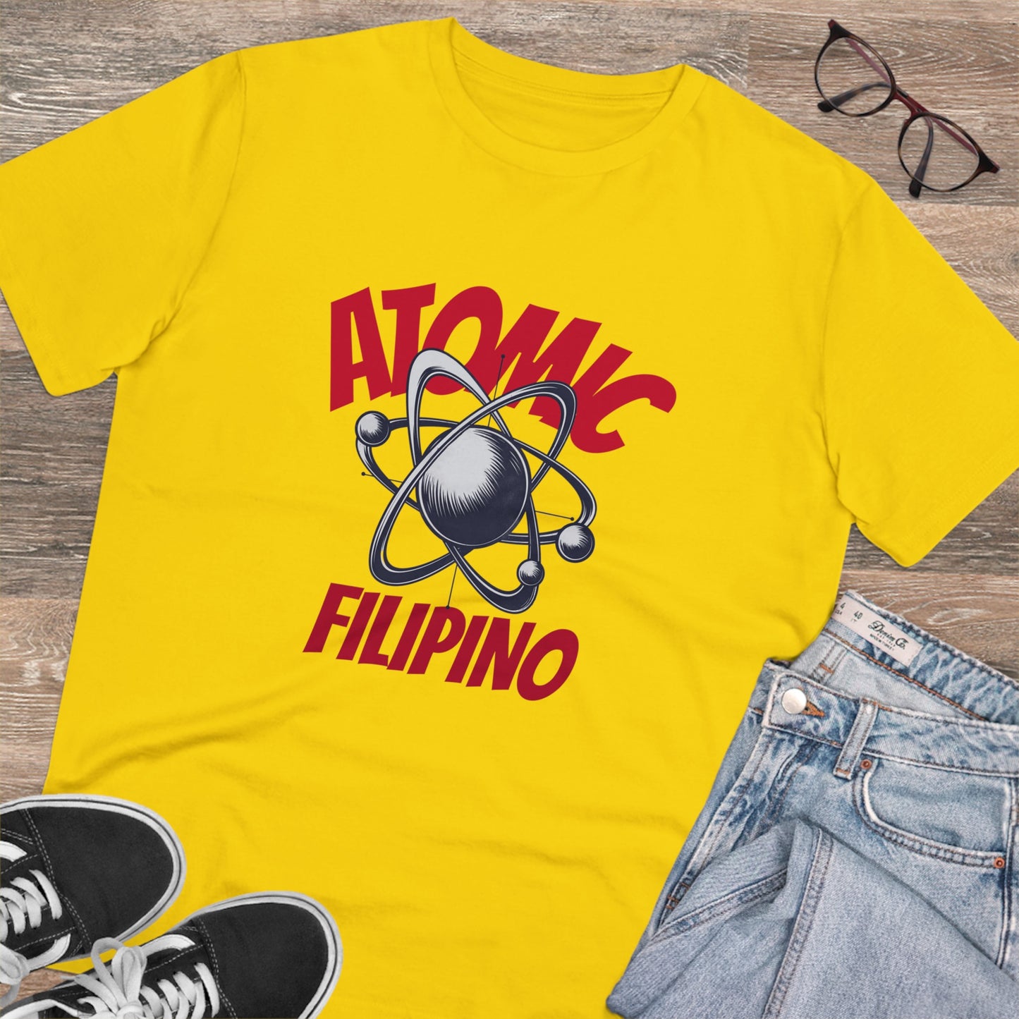 Atomic Filipino -Organic T-shirt PT1054
