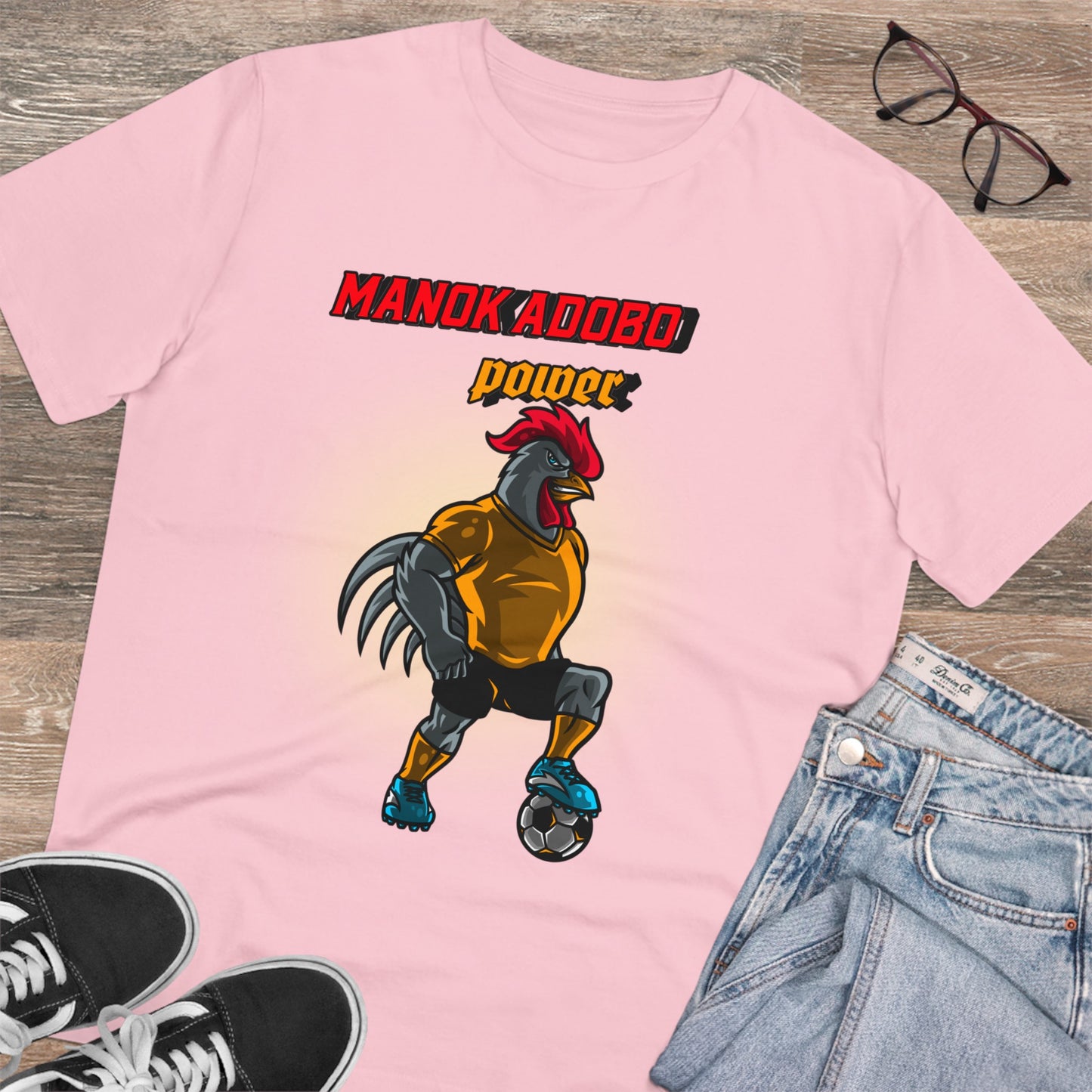 Manok Adobo Power -Organic T-shirt PT1056