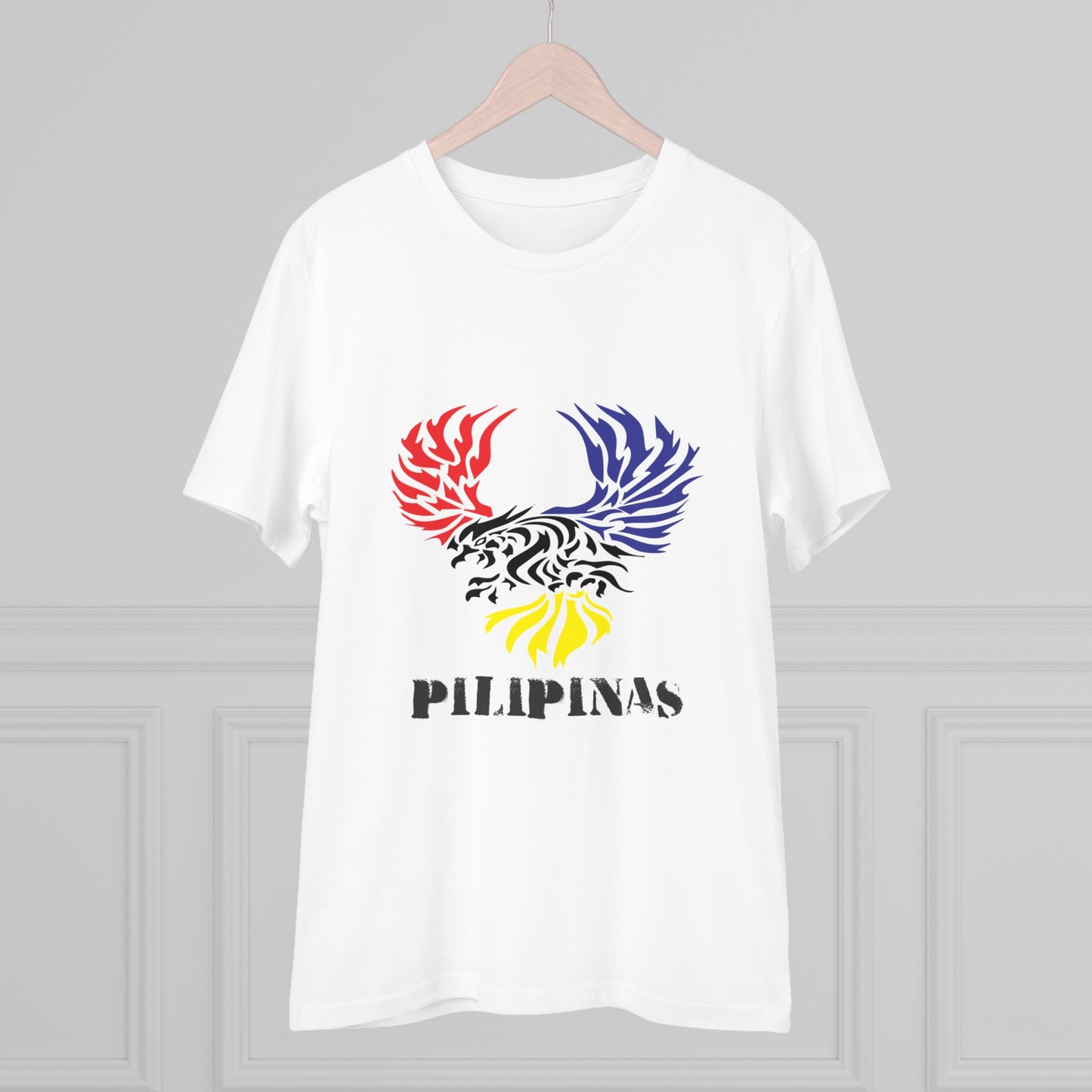 Filipino Flag Eagle 2 - Organic Unisex Classic T-Shirt PT 1044