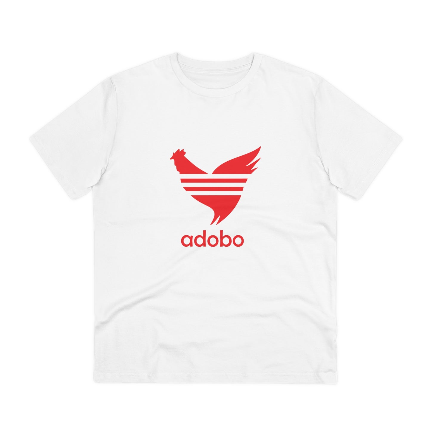 Adobo Logo (Red) Organic Unisex Classic T-Shirt PT1009