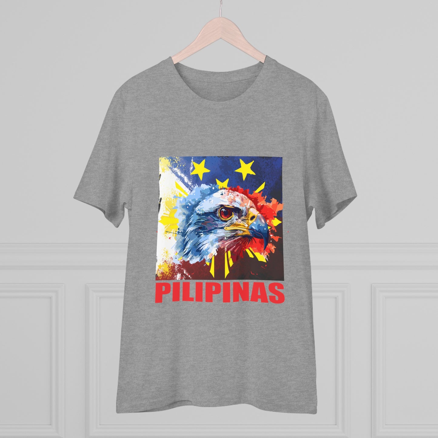 Filipino Flag Eagle 1 - Organic Unisex Classic T-Shirt PT 1042