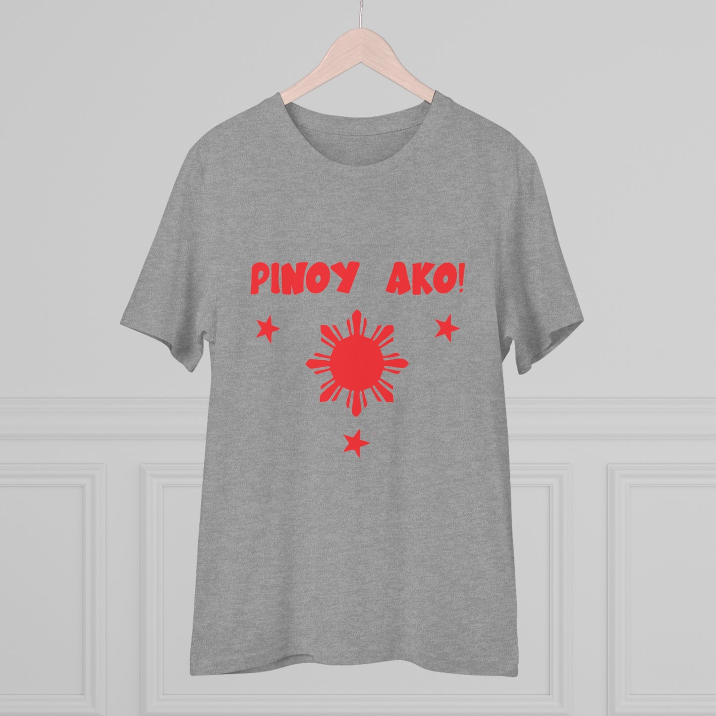 Pinoy Ako ver1-Organic Creator T-shirt - Unisex PT1024