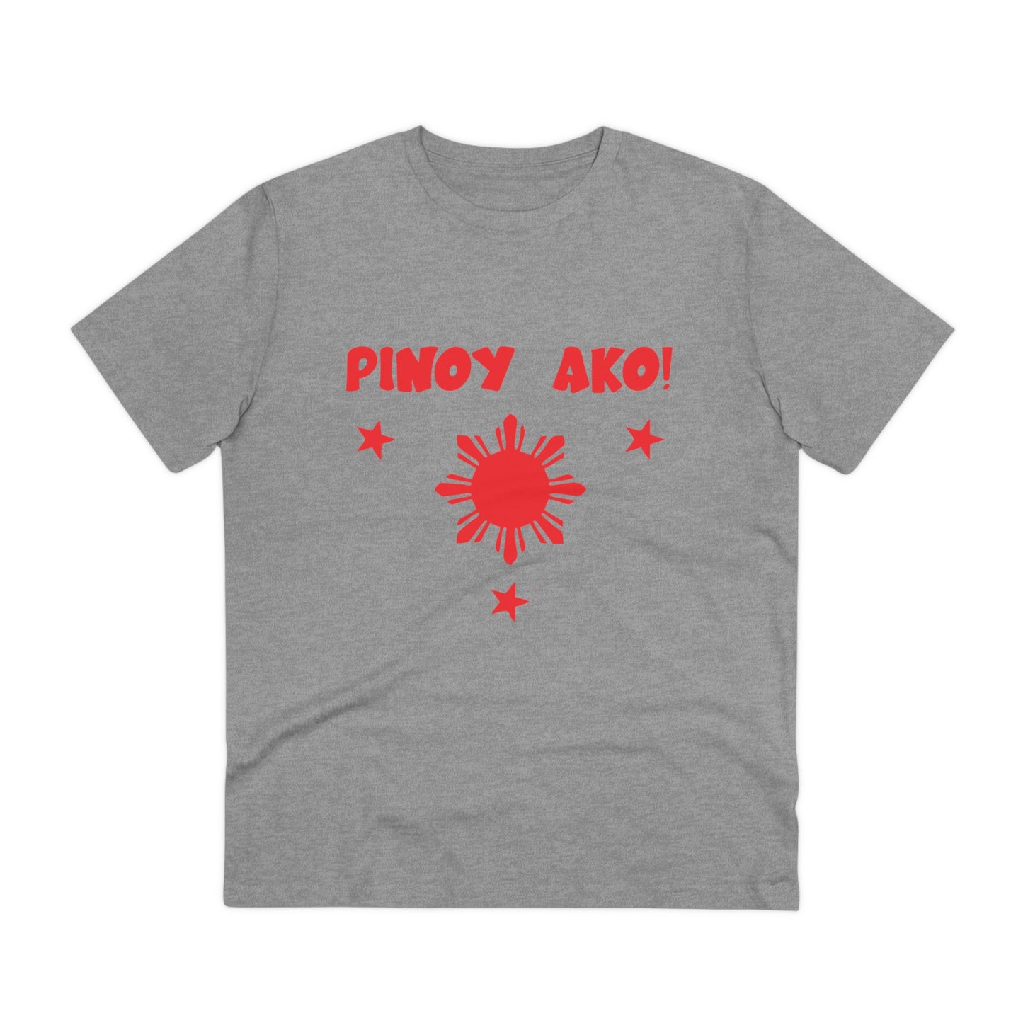 Pinoy Ako ver1-Organic Creator T-shirt - Unisex PT1024
