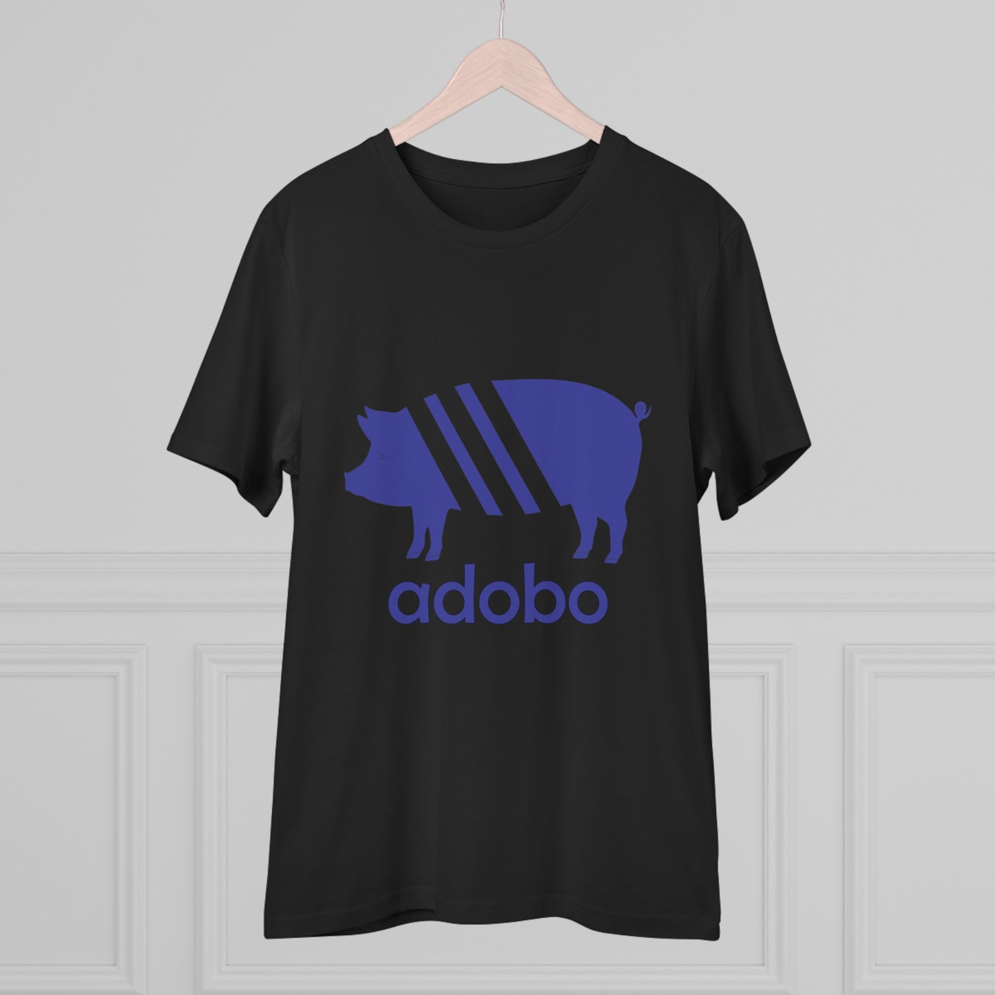 Adobo Pork (in Blue) Organic Unisex Classic T-Shirt PT1041