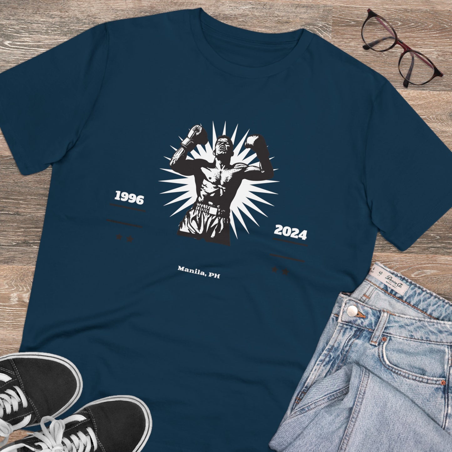 Pacquiao Club Poster -Organic T-shirt PT1059