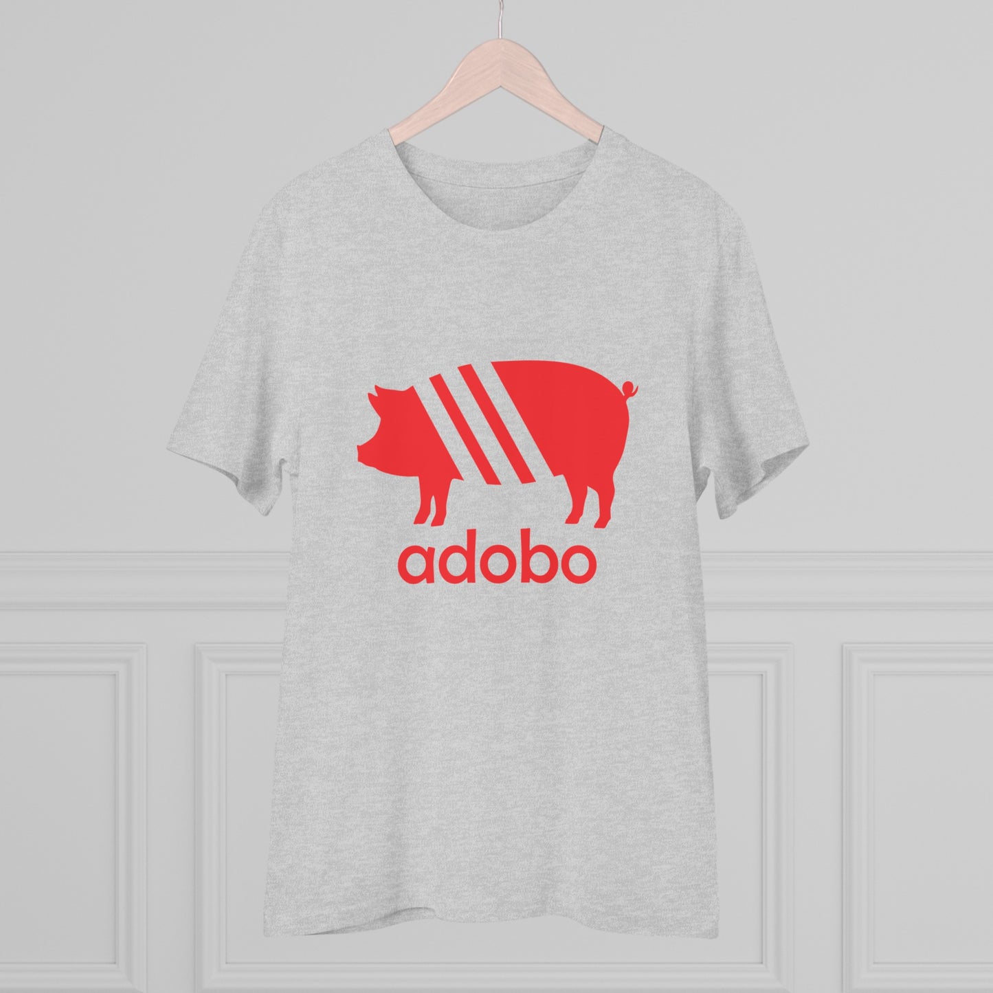 Adobo Pork (in Red) Organic Unisex Classic T-Shirt PT1040