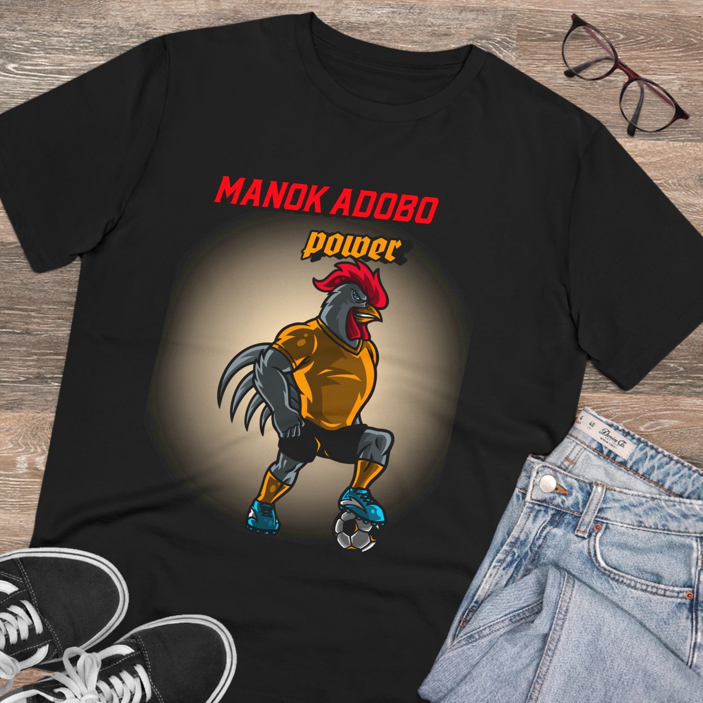 Manok Adobo Power -Organic T-shirt PT1056