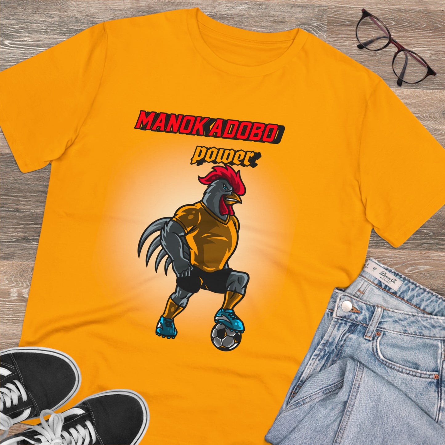 Manok Adobo Power -Organic T-shirt PT1056