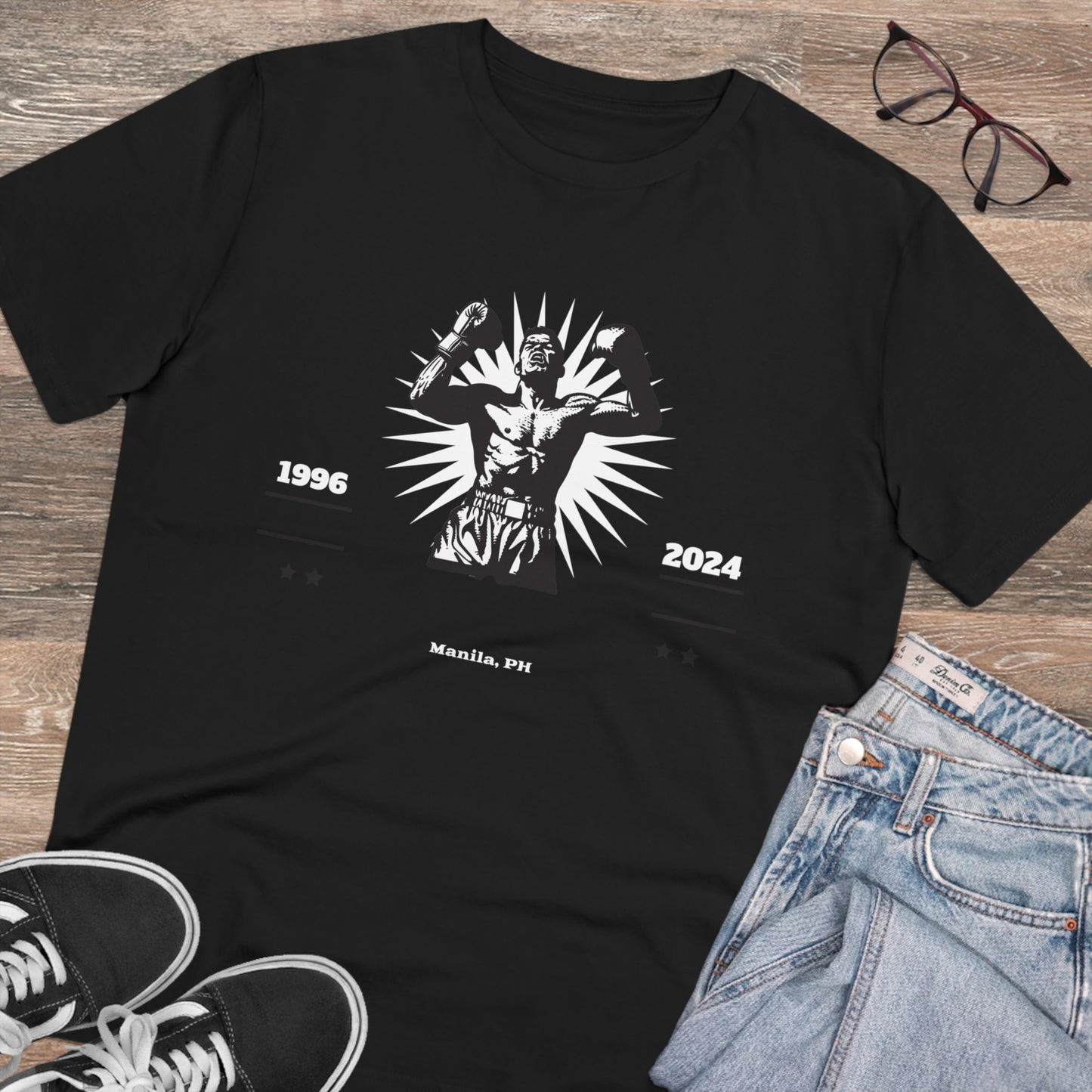Pacquiao Club Poster -Organic T-shirt PT1059