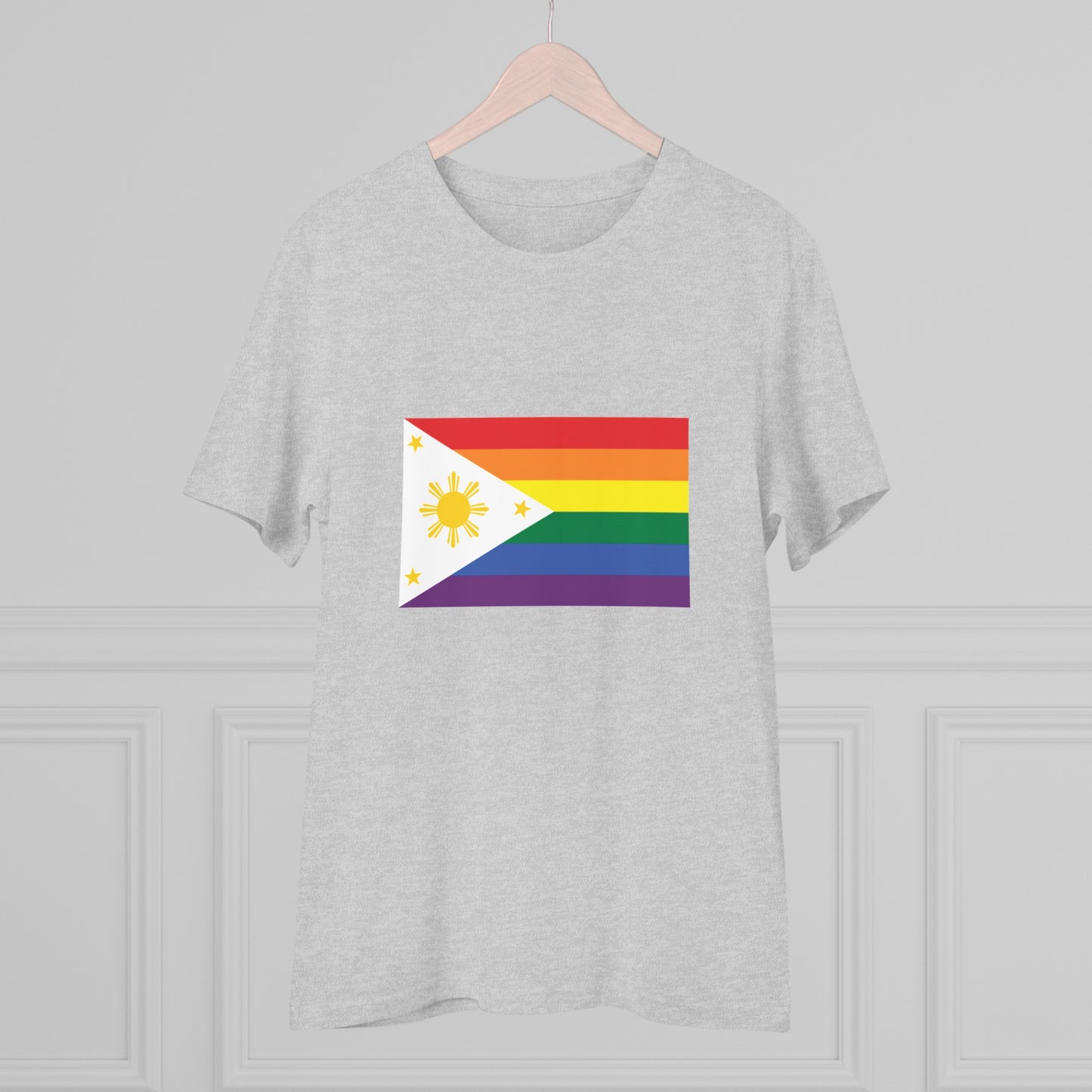 Pride/Philippines Flag Organic Unisex Classic T-Shirt PT1010