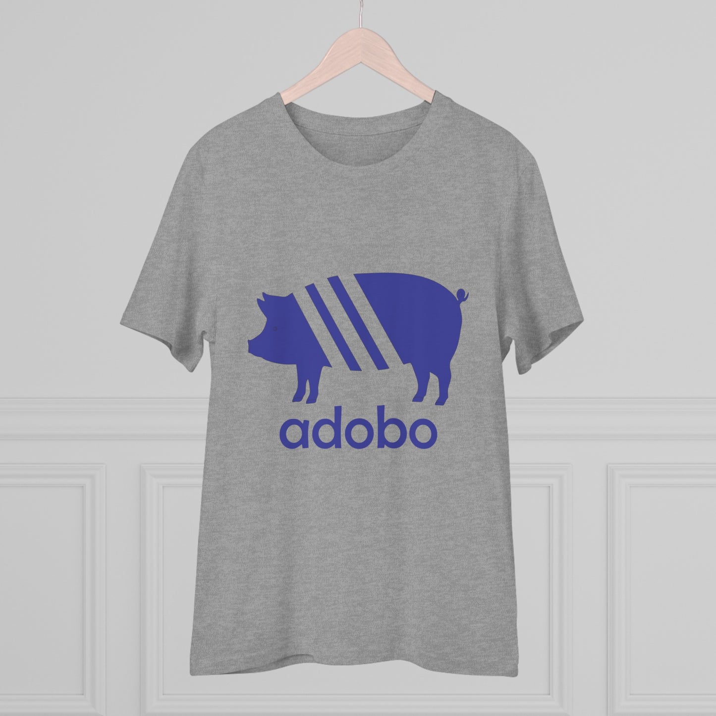 Adobo Pork (in Blue) Organic Unisex Classic T-Shirt PT1041