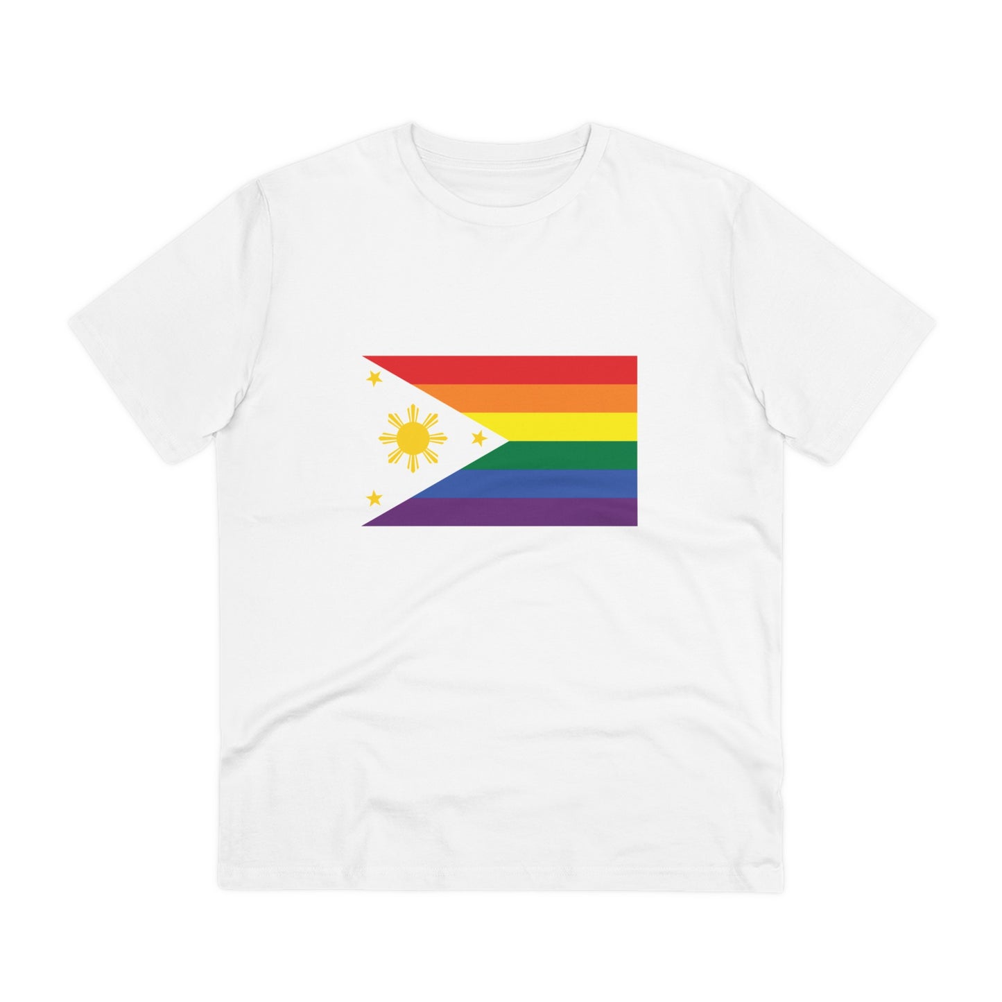 Pride/Philippines Flag Organic Unisex Classic T-Shirt PT1010
