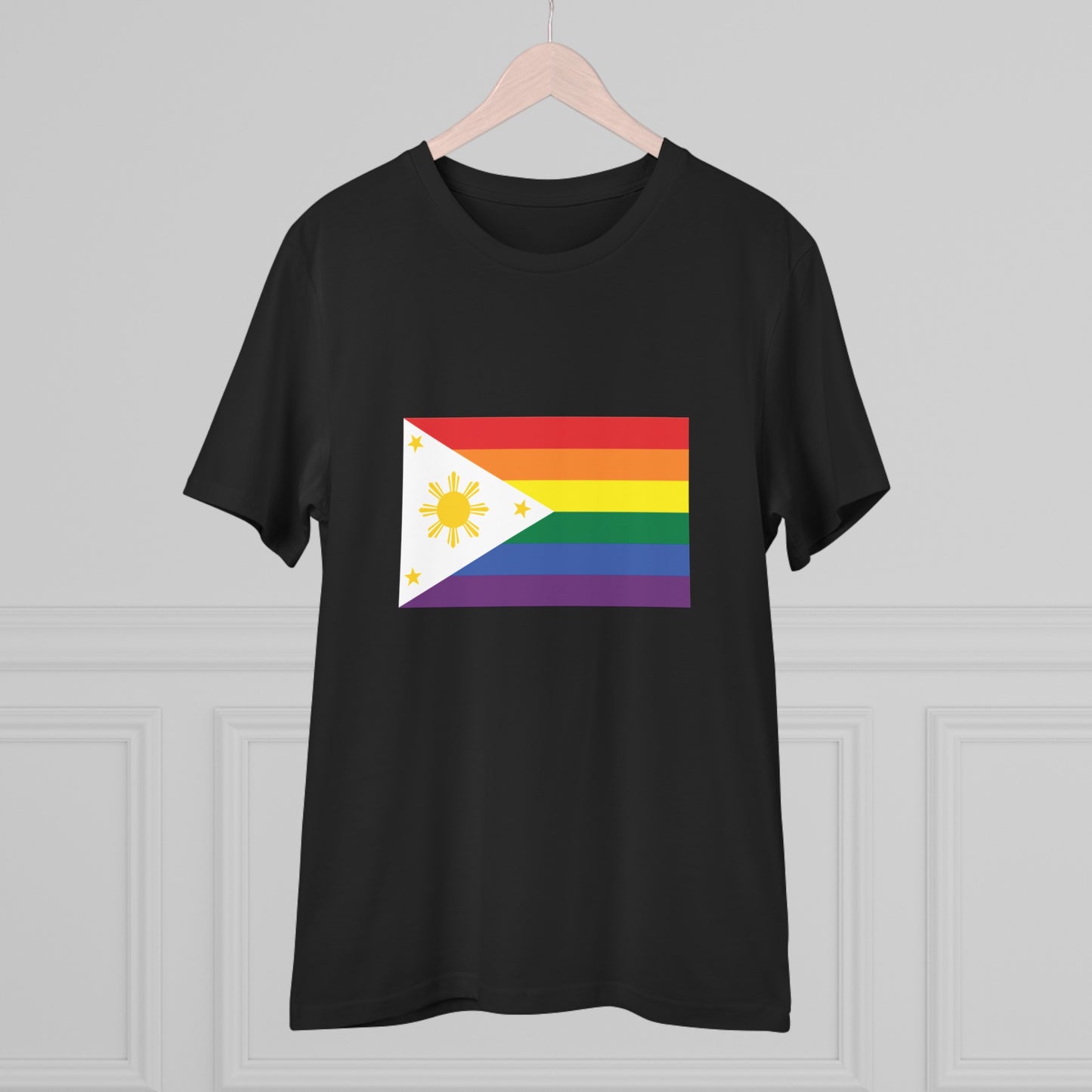 Pride/Philippines Flag Organic Unisex Classic T-Shirt PT1010