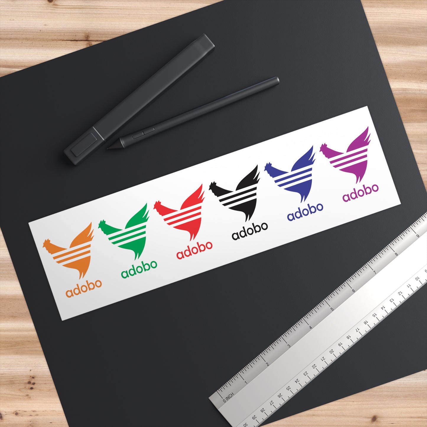 Chicken Adobo -Bumper Stickers Pt 5004