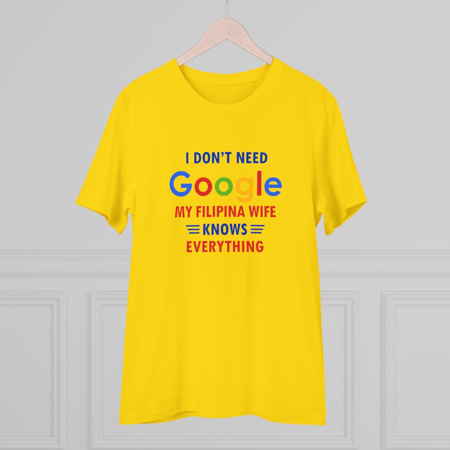 I dont need google... - Organic T-shirt PT1047