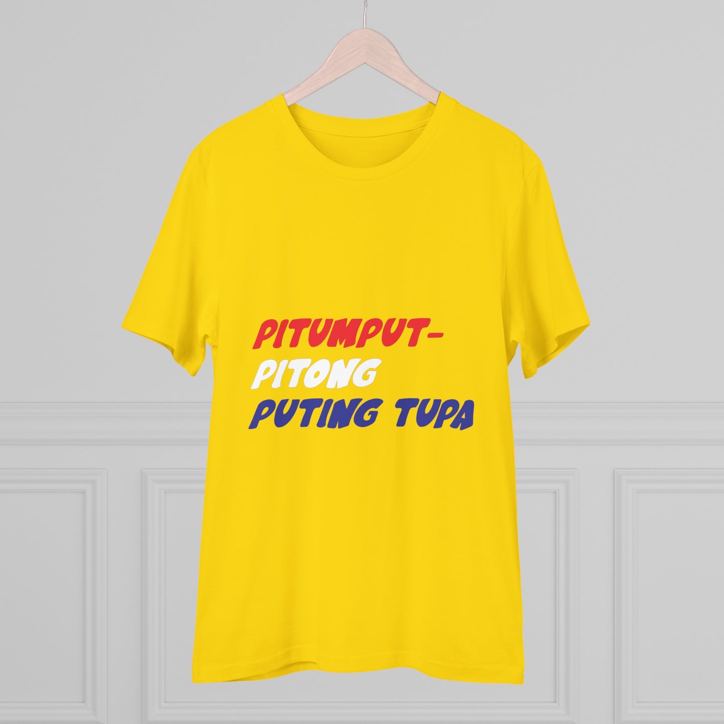 PITUMPUT- PITONG PUTING TUPA Organic T-shirt PT 1030