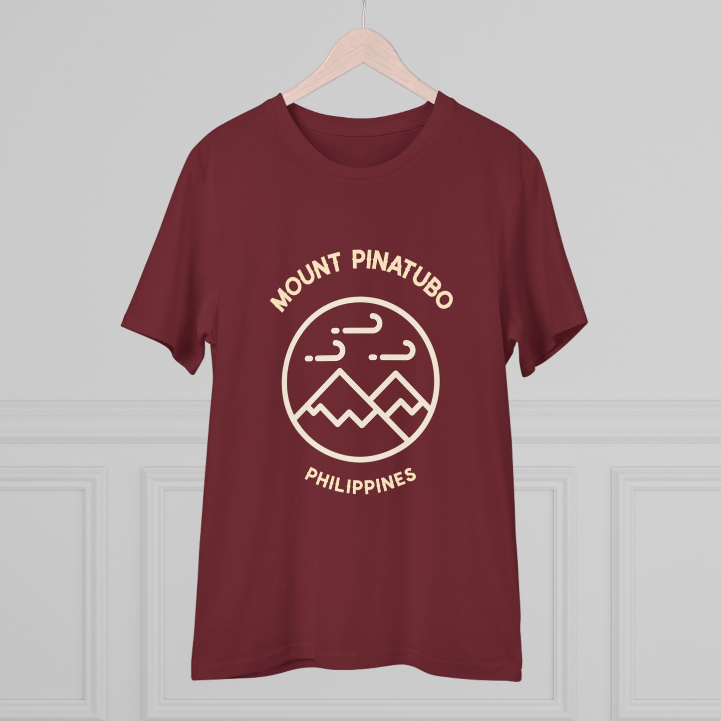 Mount Pinatubo Filipino Volcano -Organic T-shirt PT1057