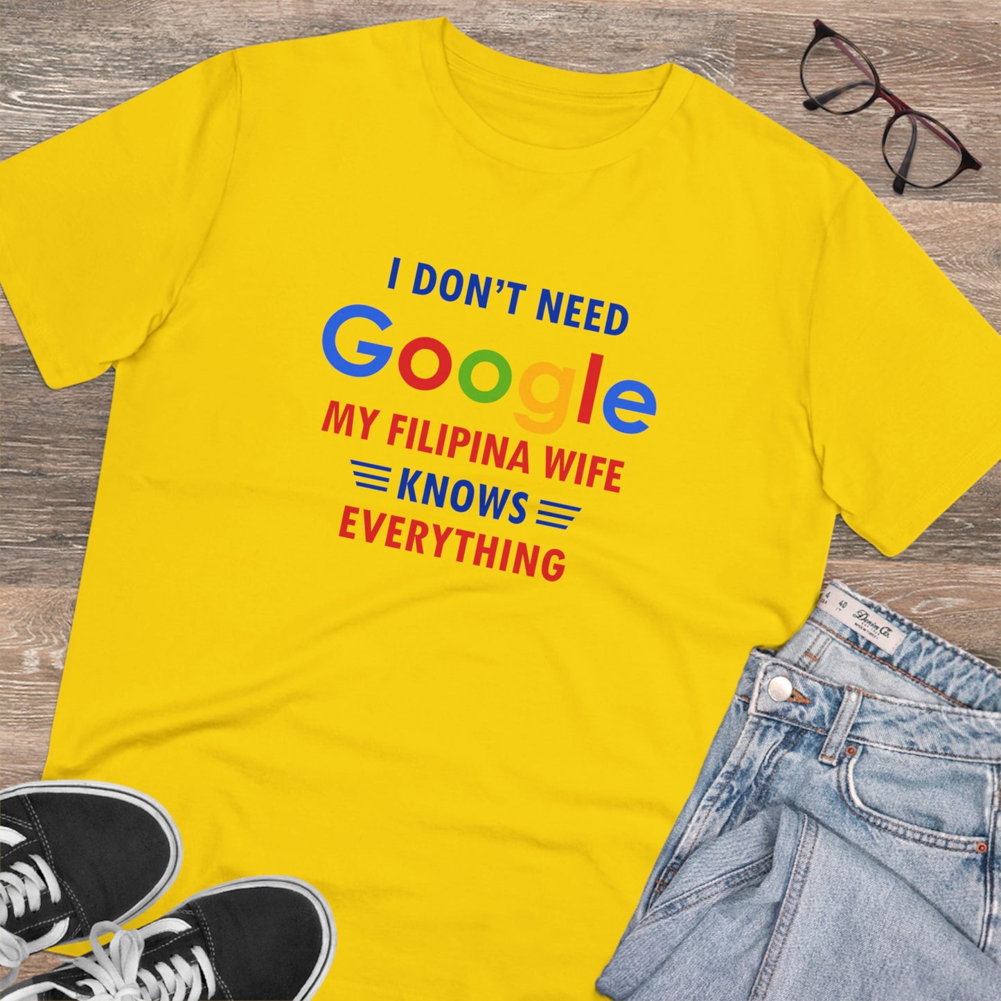 I dont need google... - Organic T-shirt PT1047