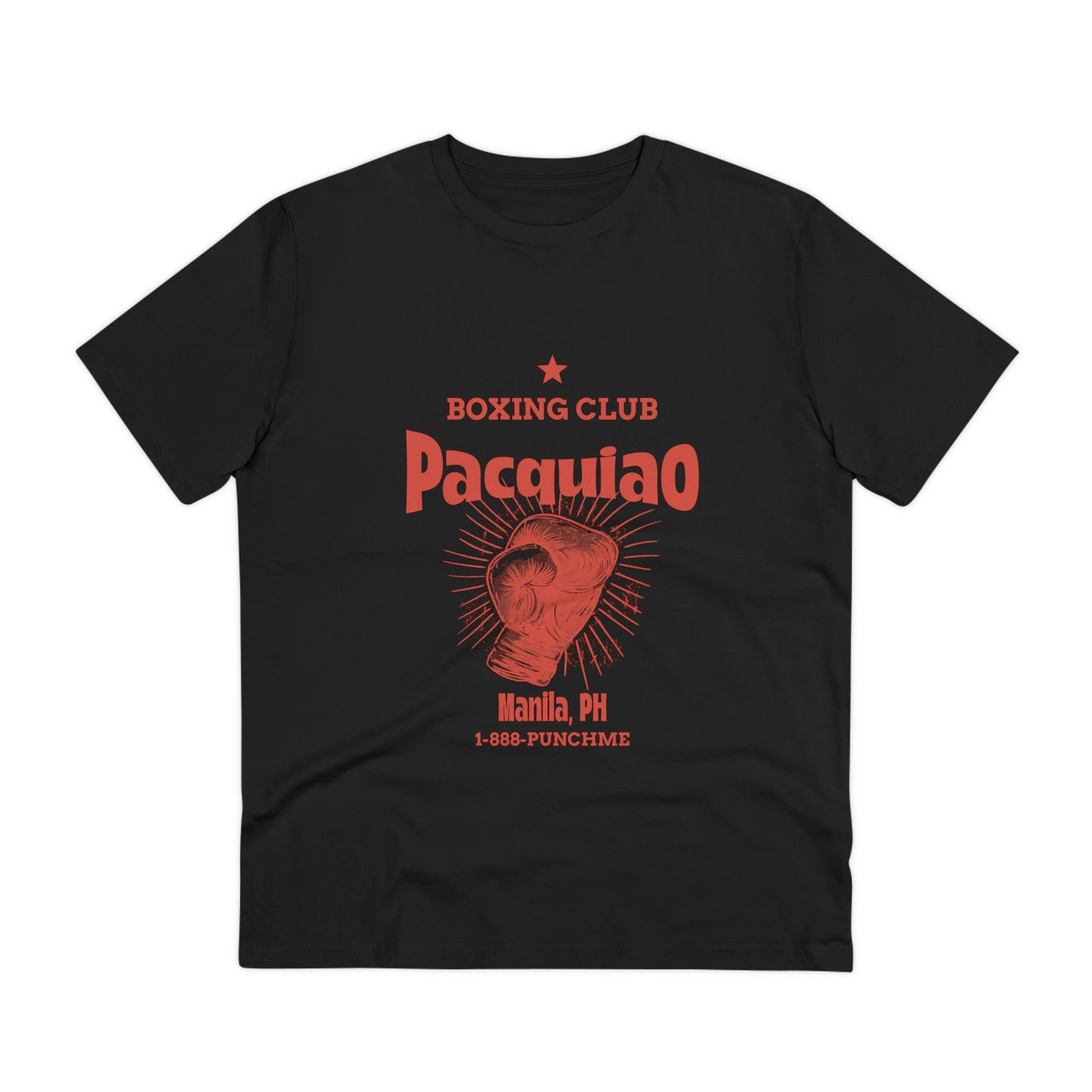 Pacquiao Fight Club-Organic T-shirt PT 1060