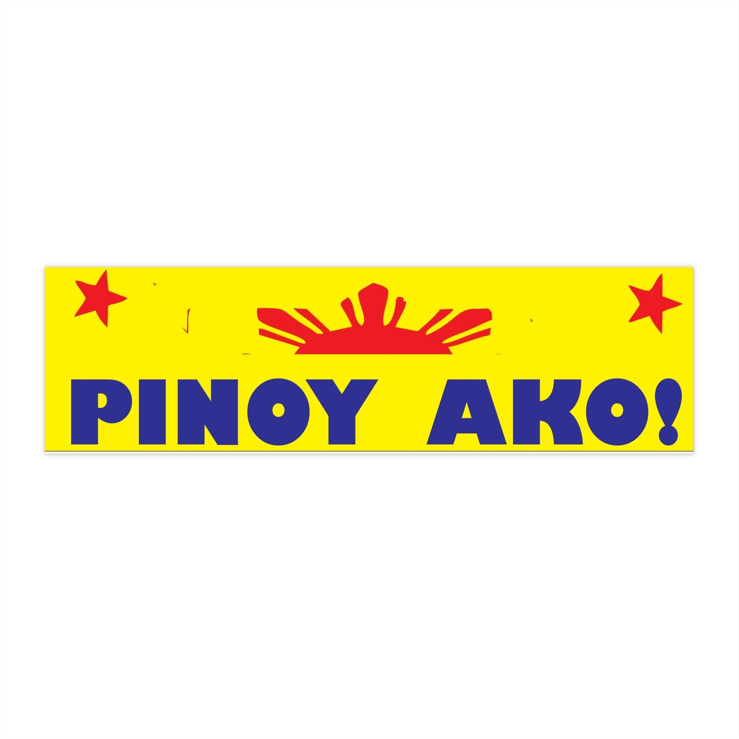 Pinoy Ako 3 -Bumper Stickers Pt 5013