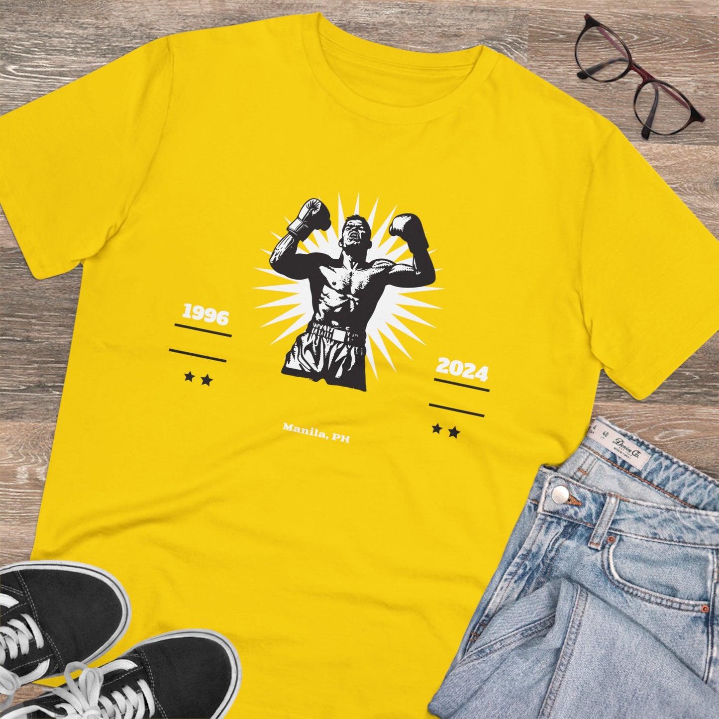 Pacquiao Club Poster -Organic T-shirt PT1059