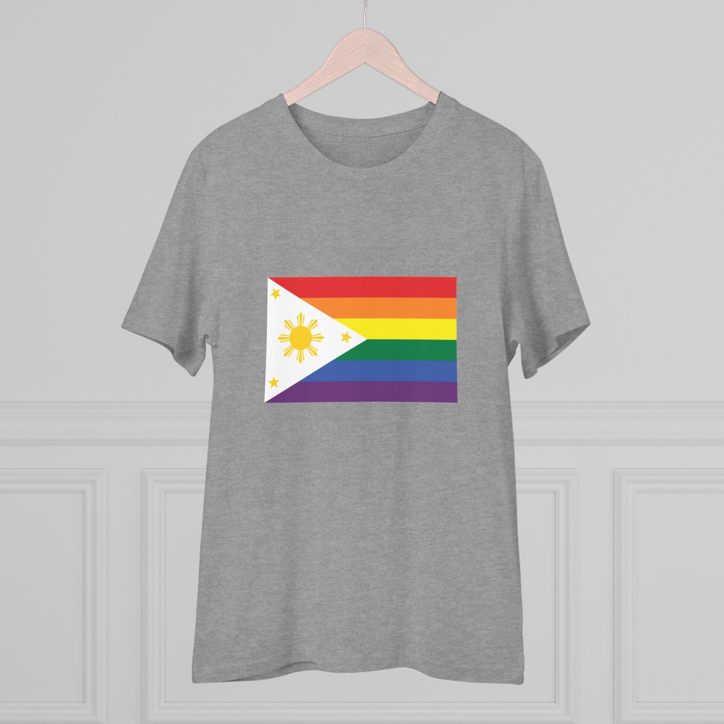 Pride/Philippines Flag Organic Unisex Classic T-Shirt PT1010