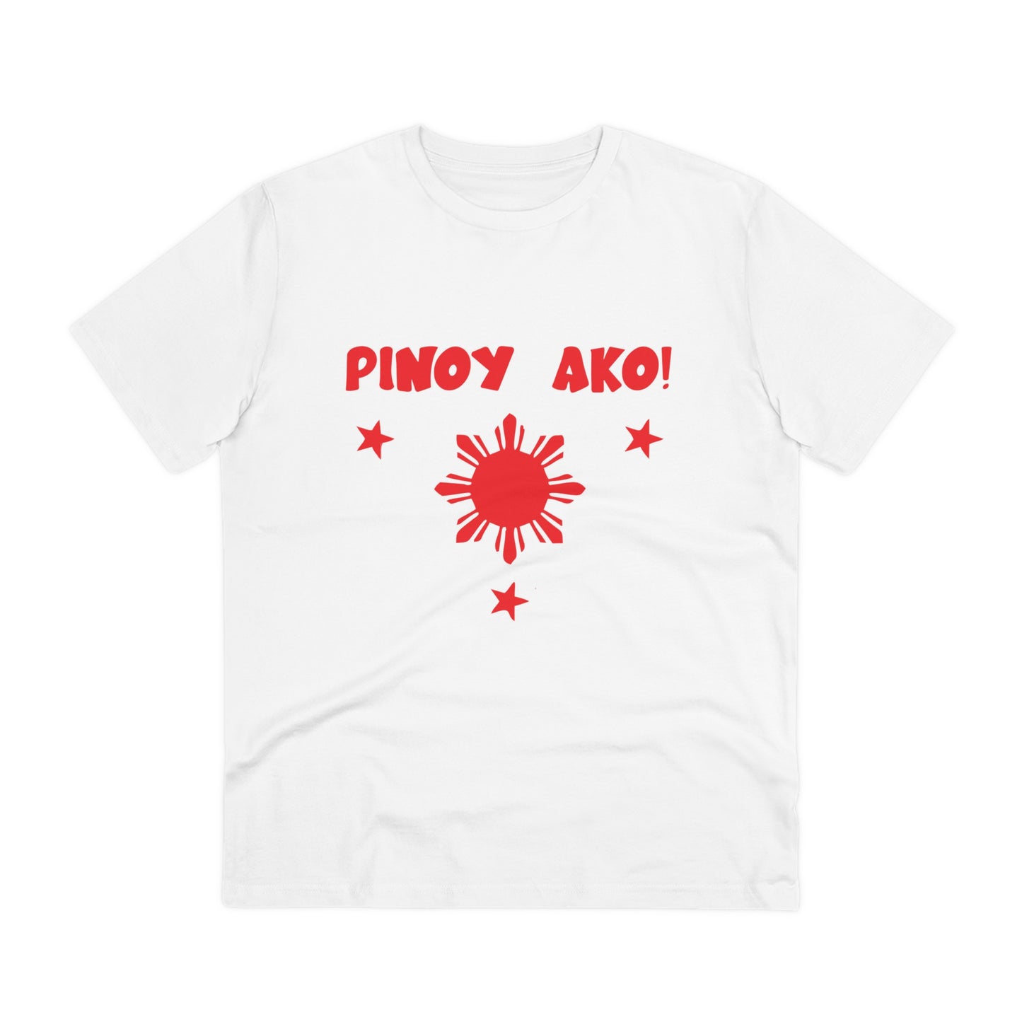 Pinoy Ako ver1-Organic Creator T-shirt - Unisex PT1024
