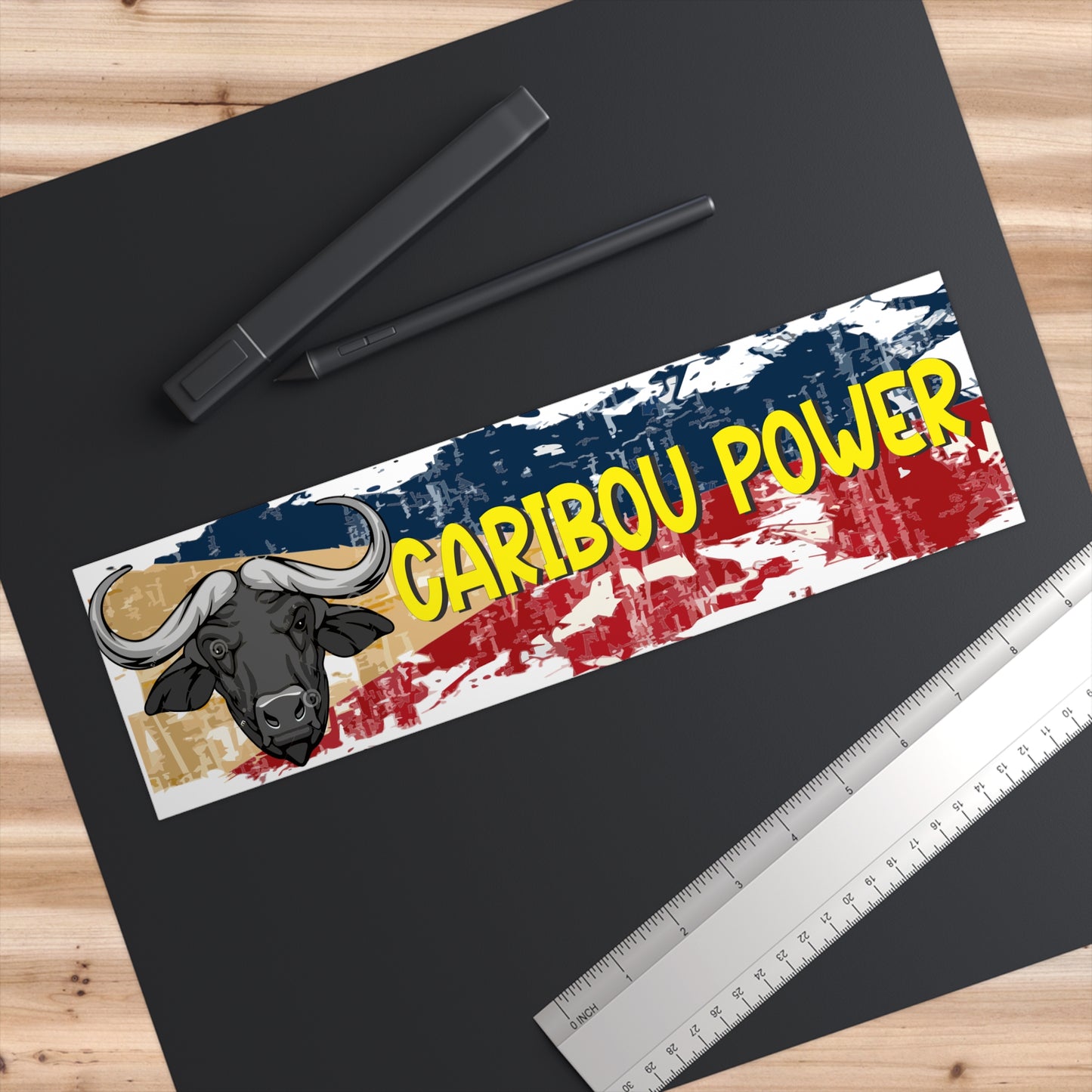Filipino Caribou -Bumper Stickers Pt 5003