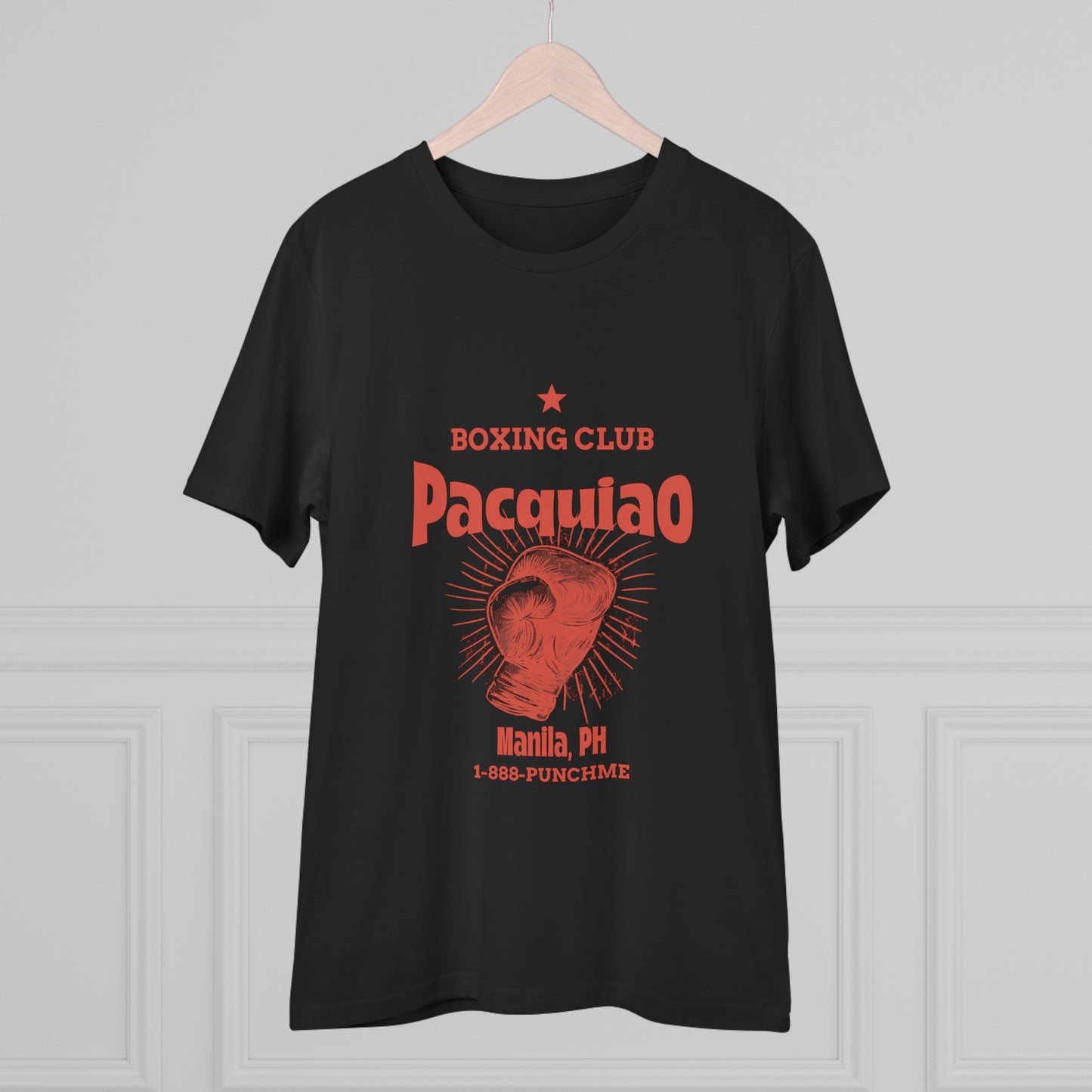 Pacquiao Fight Club-Organic T-shirt PT 1060
