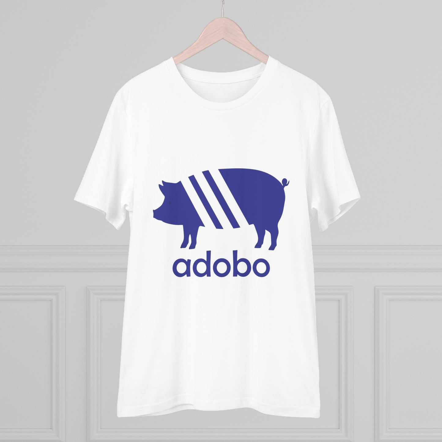 Adobo Pork (in Blue) Organic Unisex Classic T-Shirt PT1041