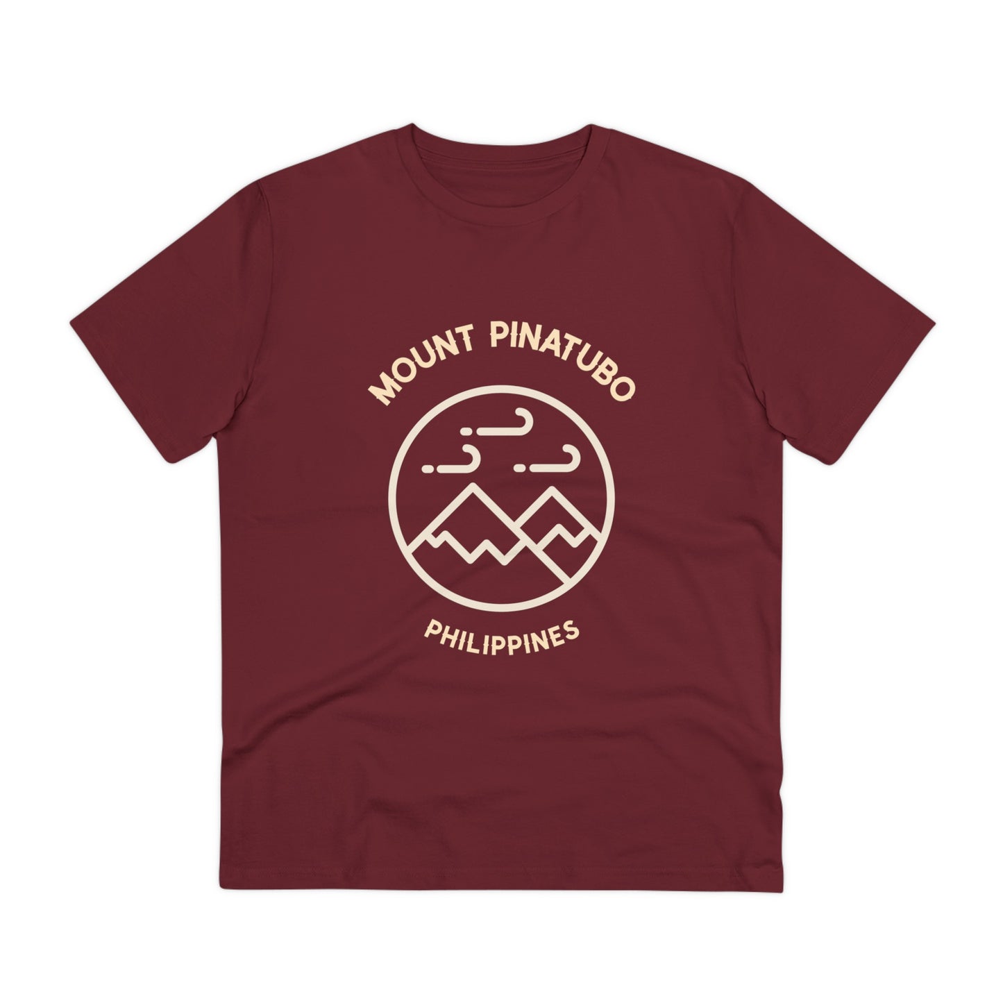 Mount Pinatubo Filipino Volcano -Organic T-shirt PT1057