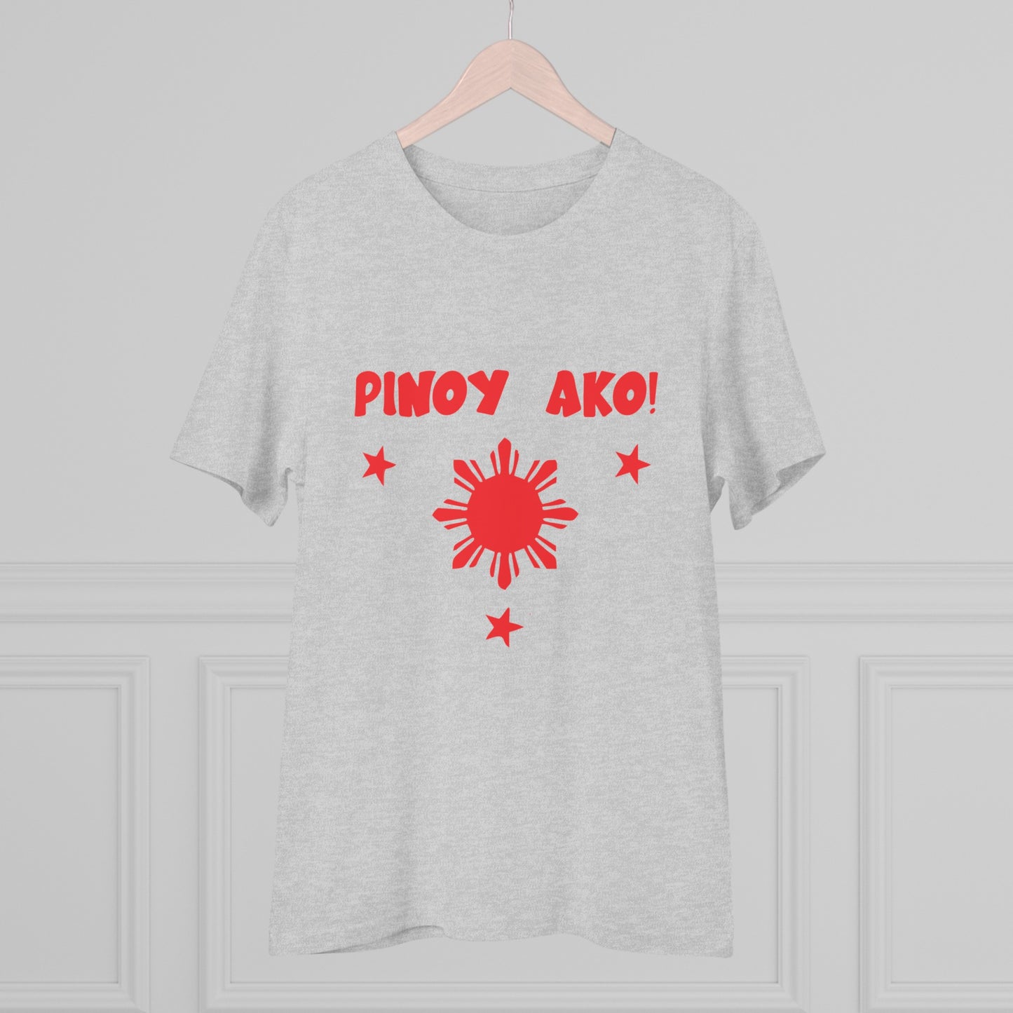 Pinoy Ako ver1-Organic Creator T-shirt - Unisex PT1024
