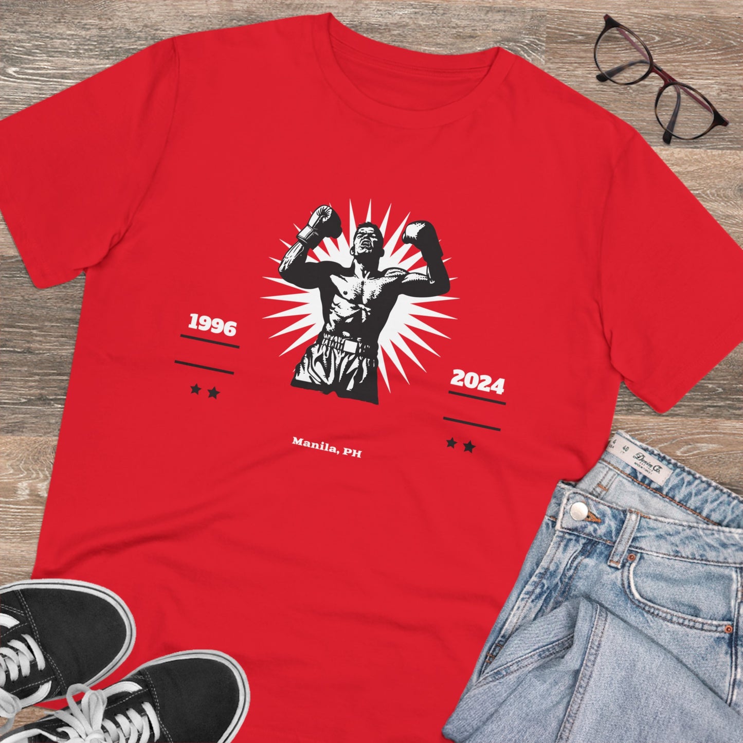 Pacquiao Club Poster -Organic T-shirt PT1059