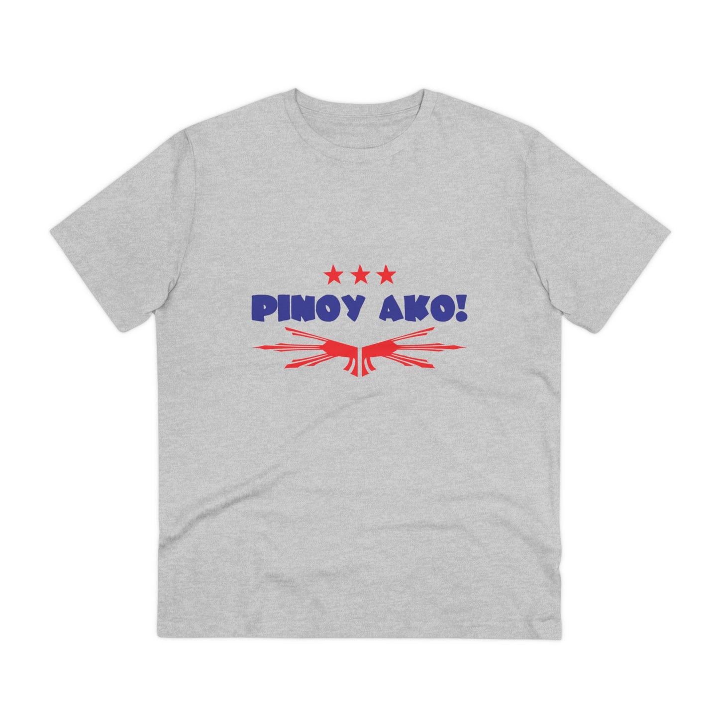 Pinoy Ako with Star -Organic Creator T-shirt - Unisex PT1025