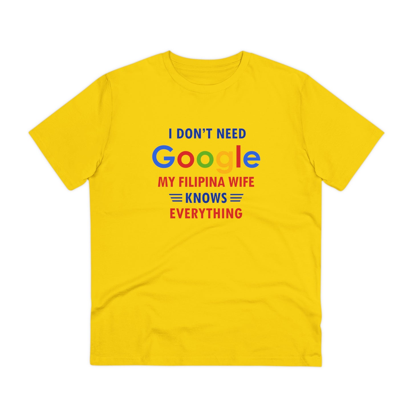 I dont need google... - Organic T-shirt PT1047