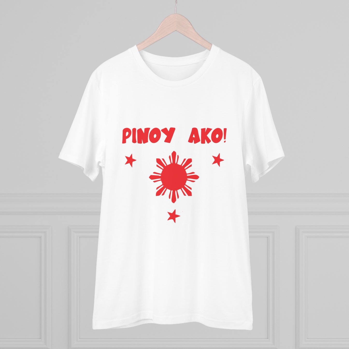 Pinoy Ako ver1-Organic Creator T-shirt - Unisex PT1024