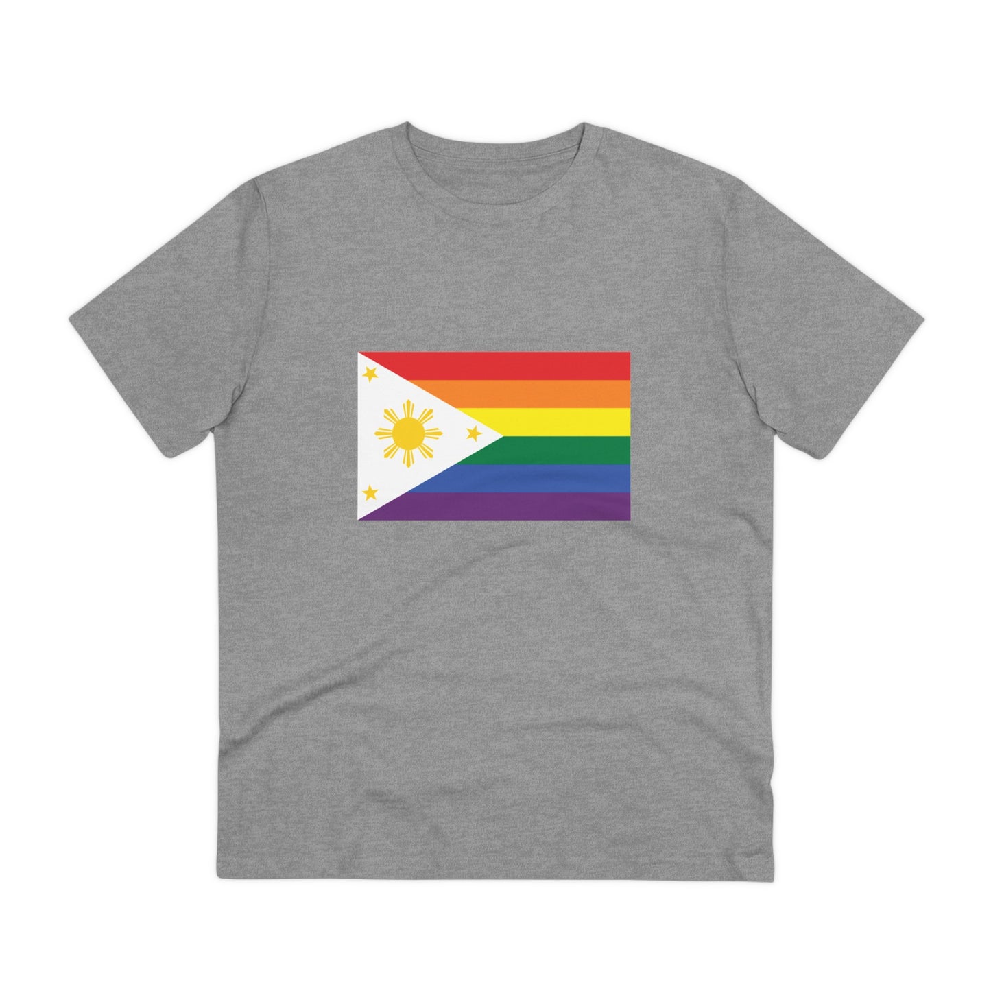 Pride/Philippines Flag Organic Unisex Classic T-Shirt PT1010