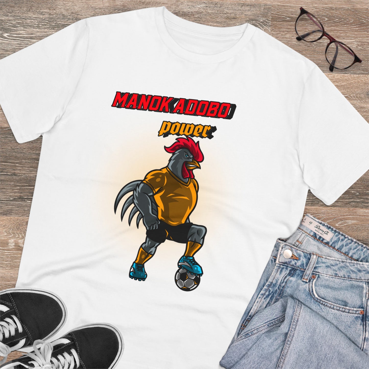 Manok Adobo Power -Organic T-shirt PT1056