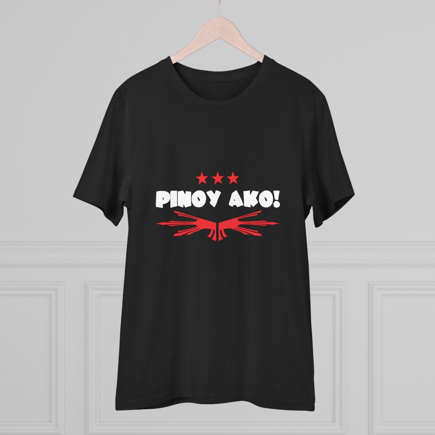 Pinoy Ako with Star -Organic Creator T-shirt - Unisex PT1025