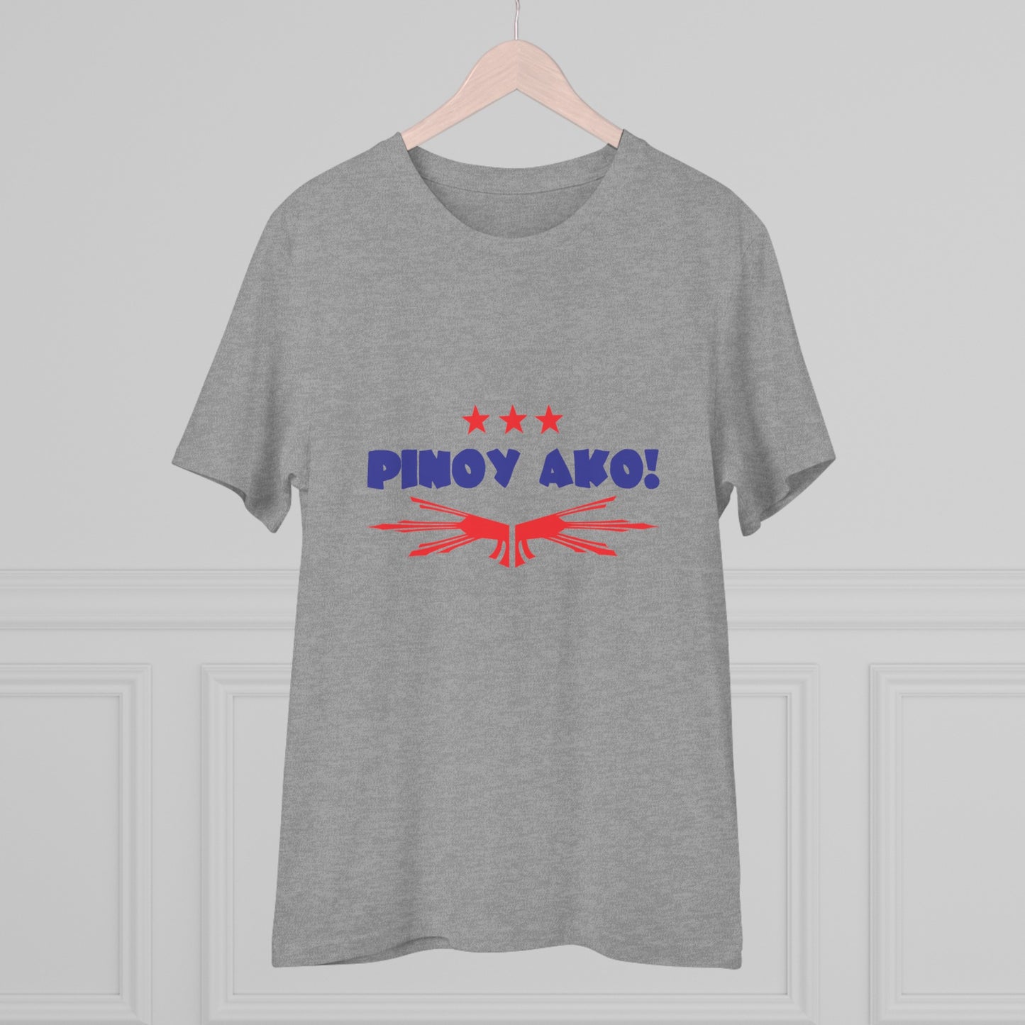 Pinoy Ako with Star -Organic Creator T-shirt - Unisex PT1025