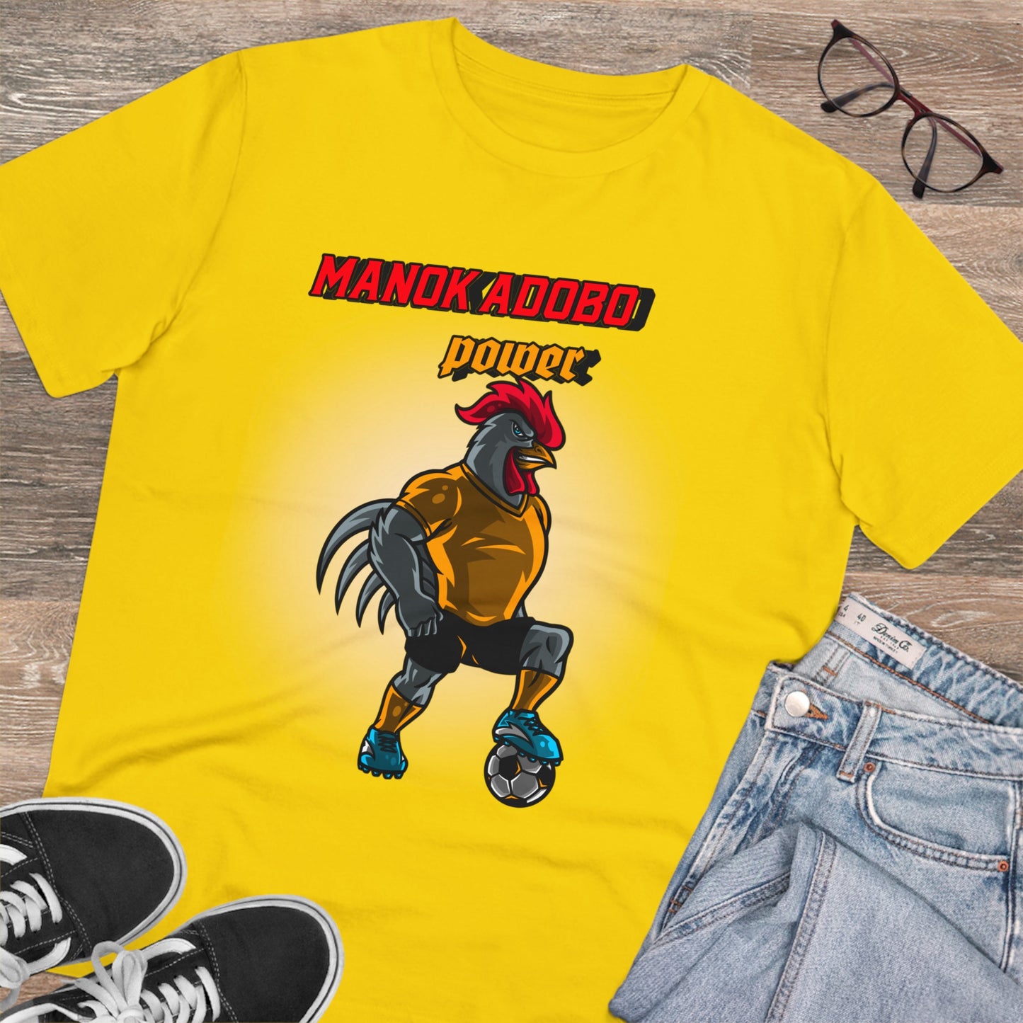 Manok Adobo Power -Organic T-shirt PT1056