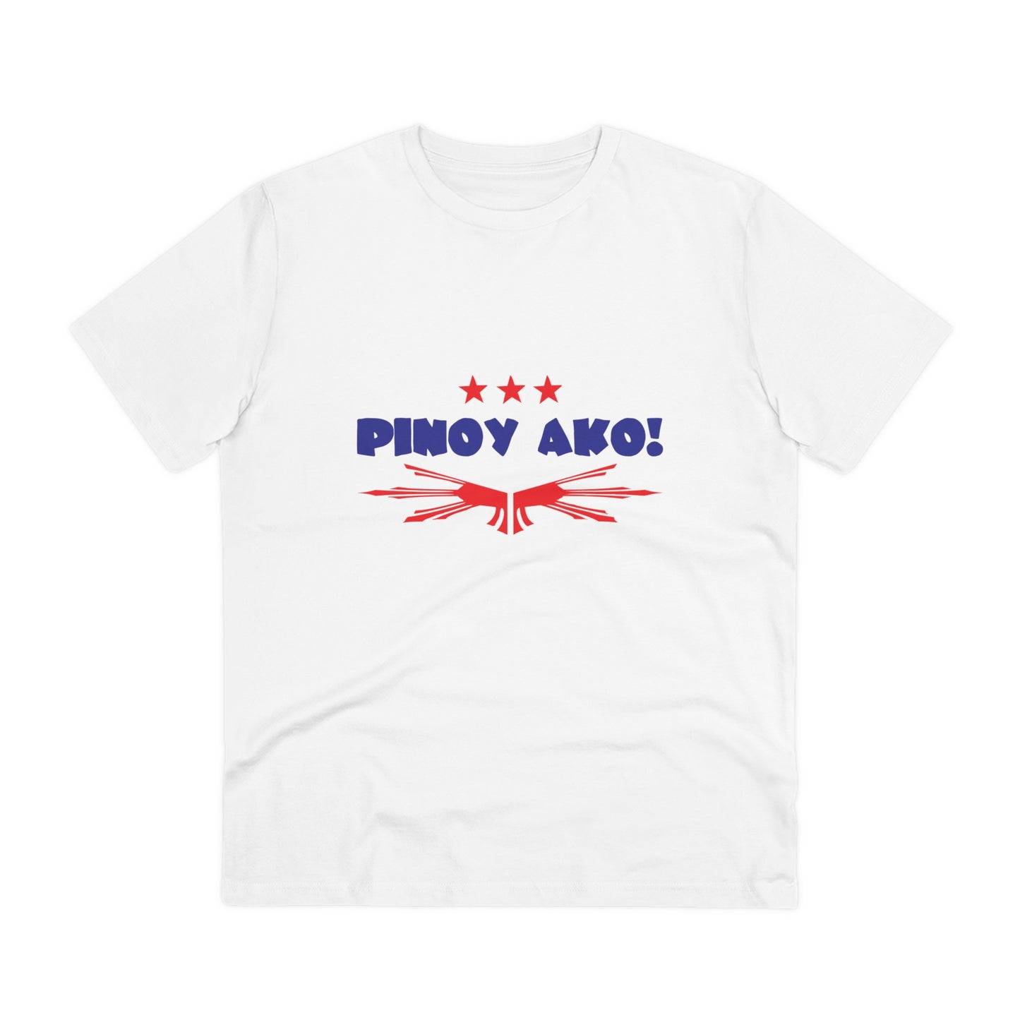 Pinoy Ako with Star -Organic Creator T-shirt - Unisex PT1025