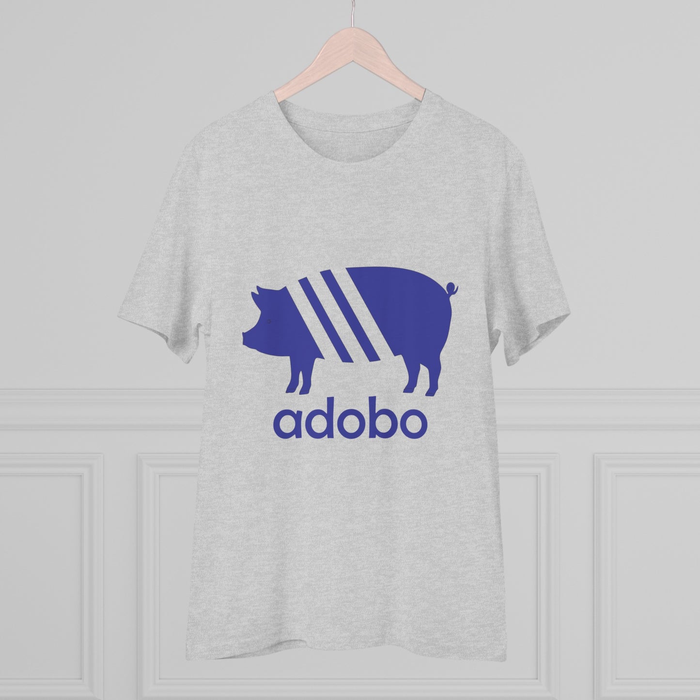 Adobo Pork (in Blue) Organic Unisex Classic T-Shirt PT1041