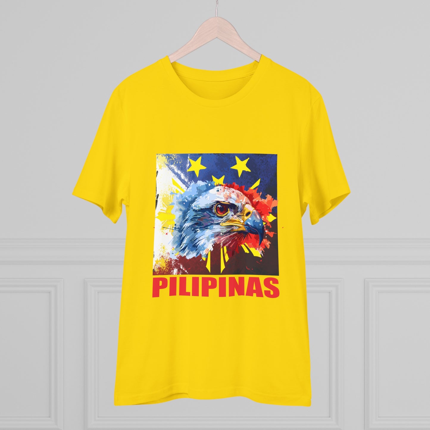 Filipino Flag Eagle 1 - Organic Unisex Classic T-Shirt PT 1042