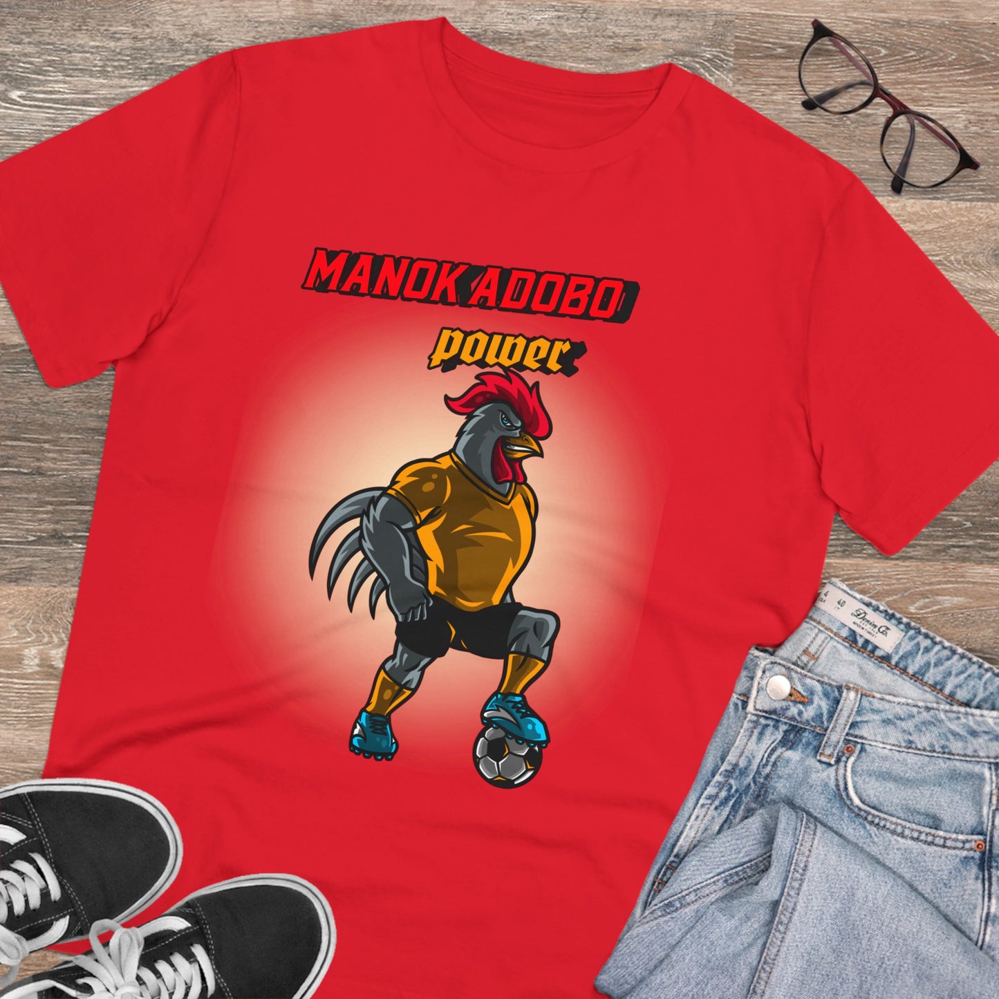 Manok Adobo Power -Organic T-shirt PT1056