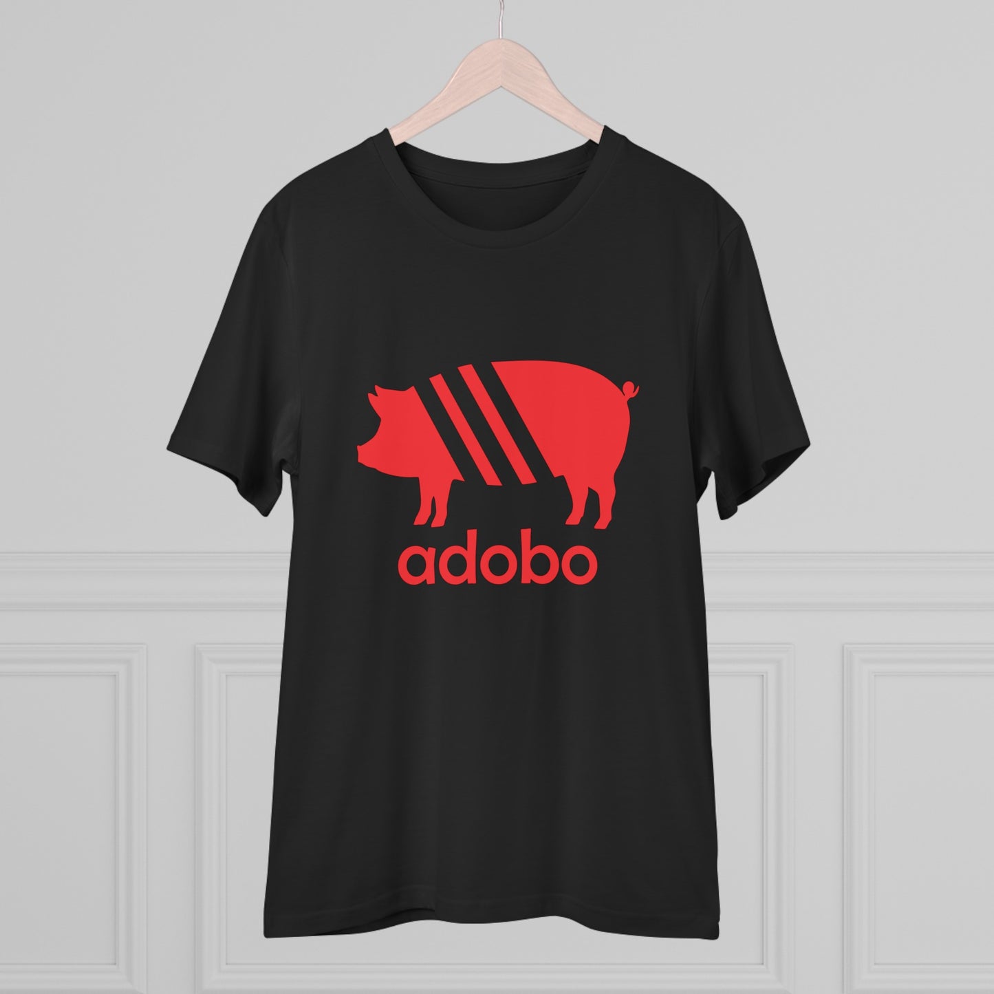 Adobo Pork (in Red) Organic Unisex Classic T-Shirt PT1040