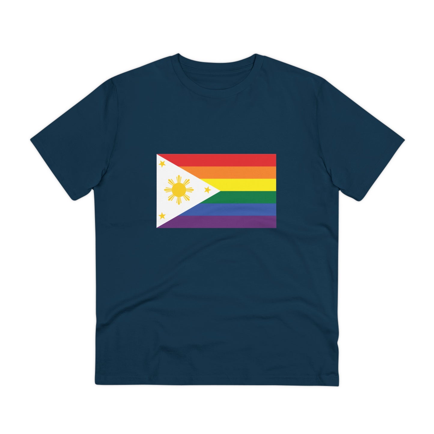 Pride/Philippines Flag Organic Unisex Classic T-Shirt PT1010