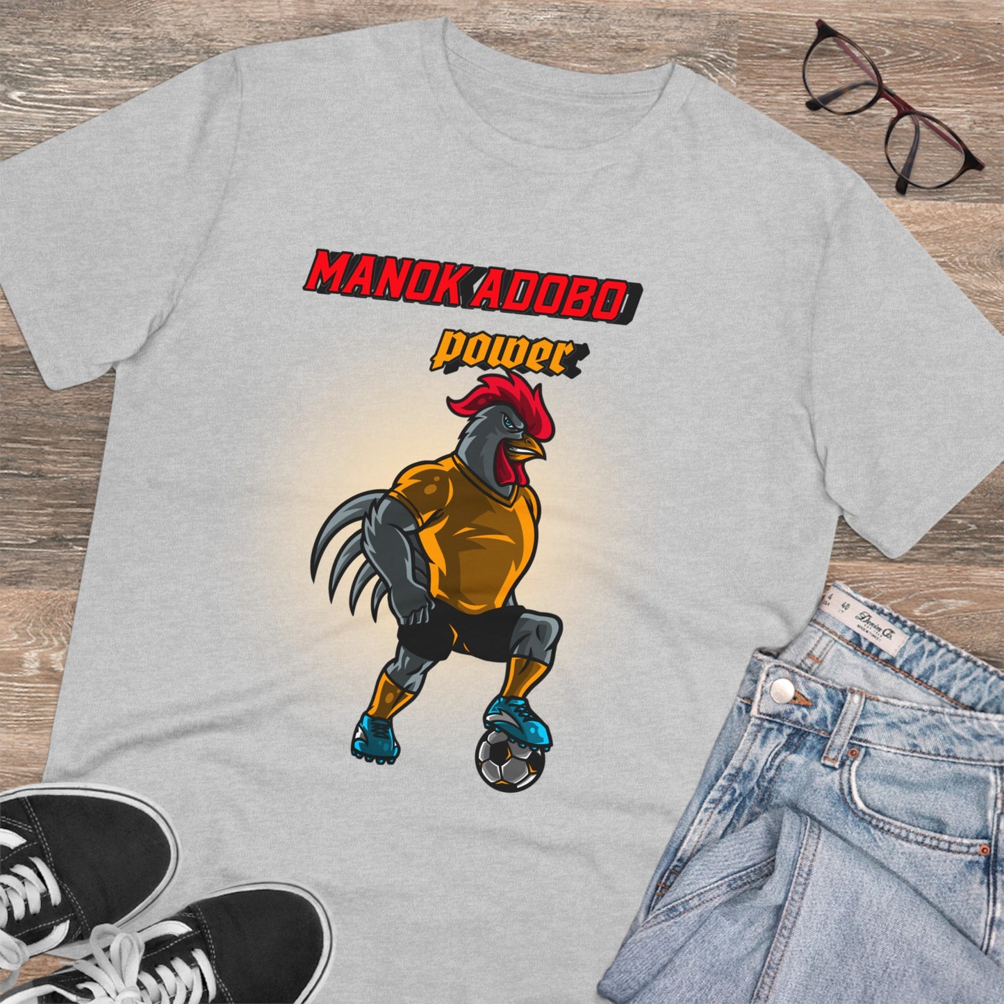 Manok Adobo Power -Organic T-shirt PT1056