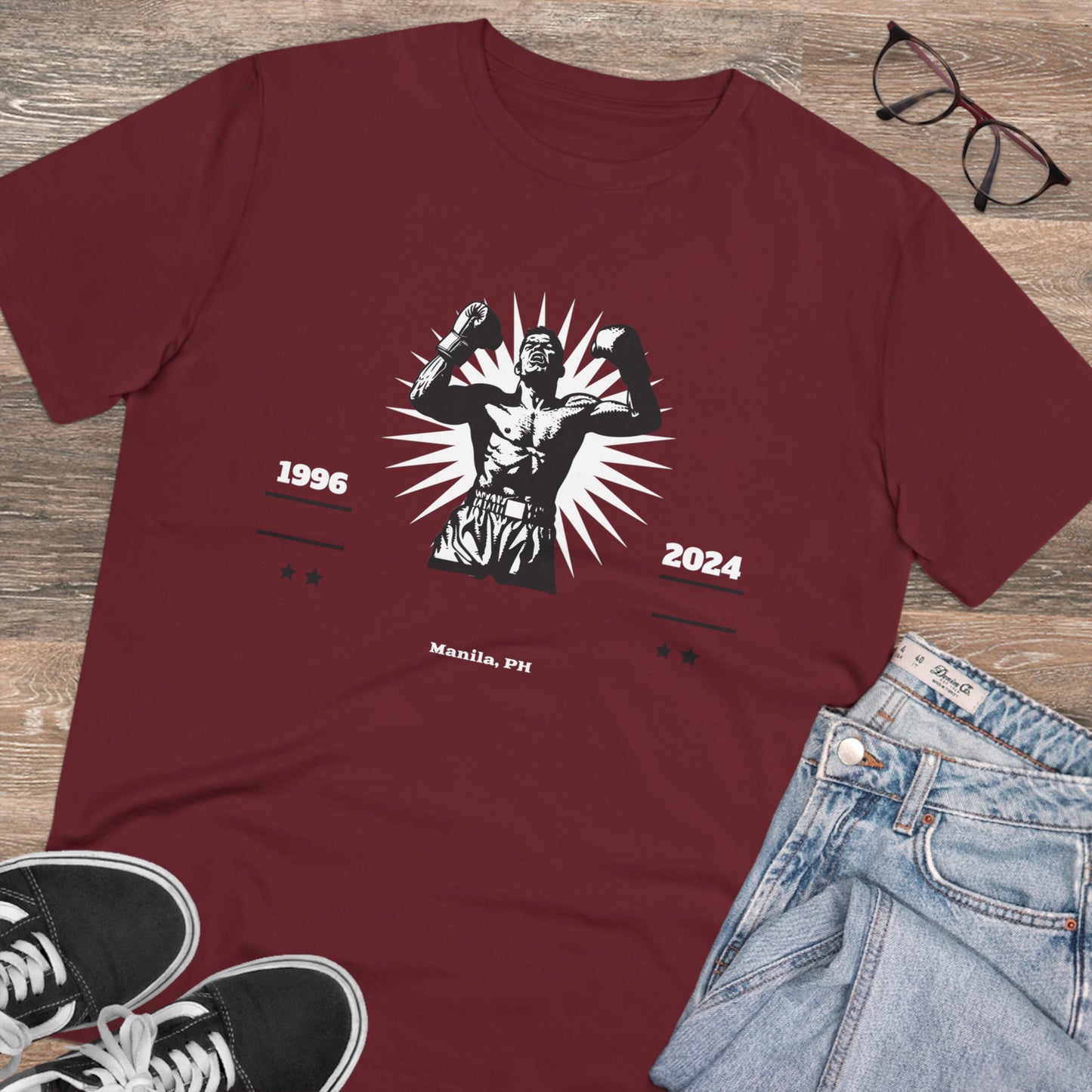 Pacquiao Club Poster -Organic T-shirt PT1059