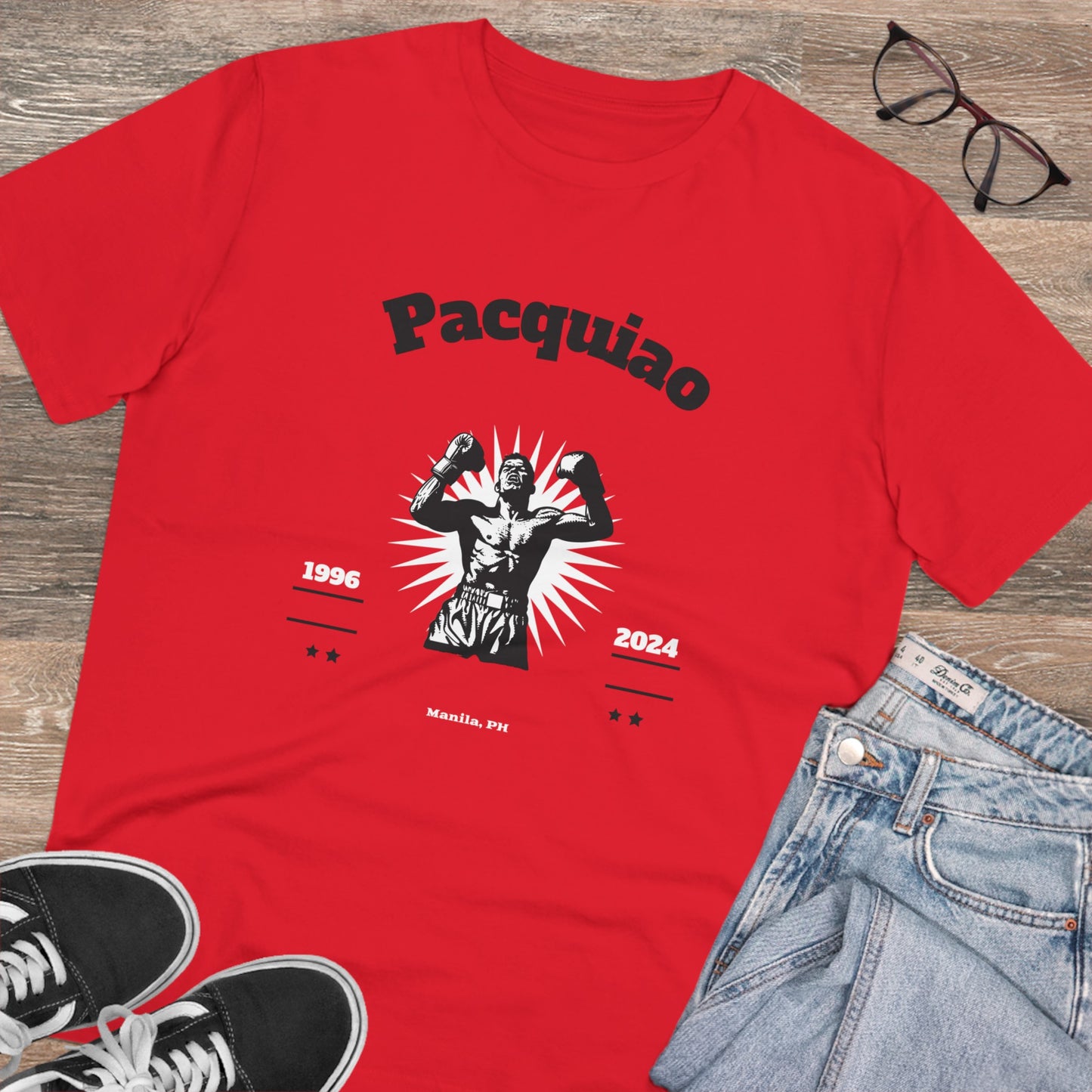 Pacquiao Fight Club 2 -Organic T-shirt PT 1061